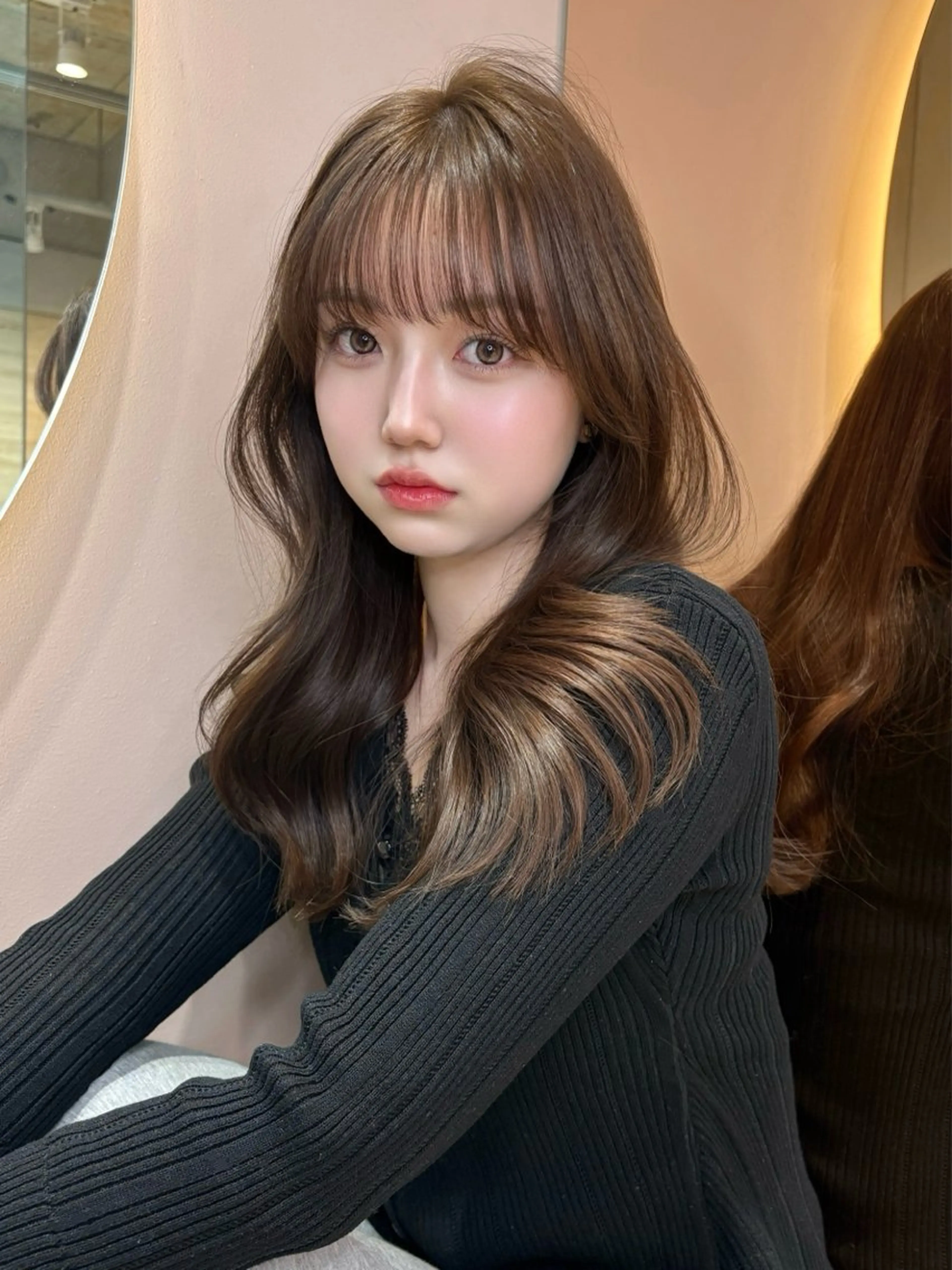 ロング ヘアカラー トリートメント 大宮  トレンドヘア 🤍kotomiのヘアスタイル