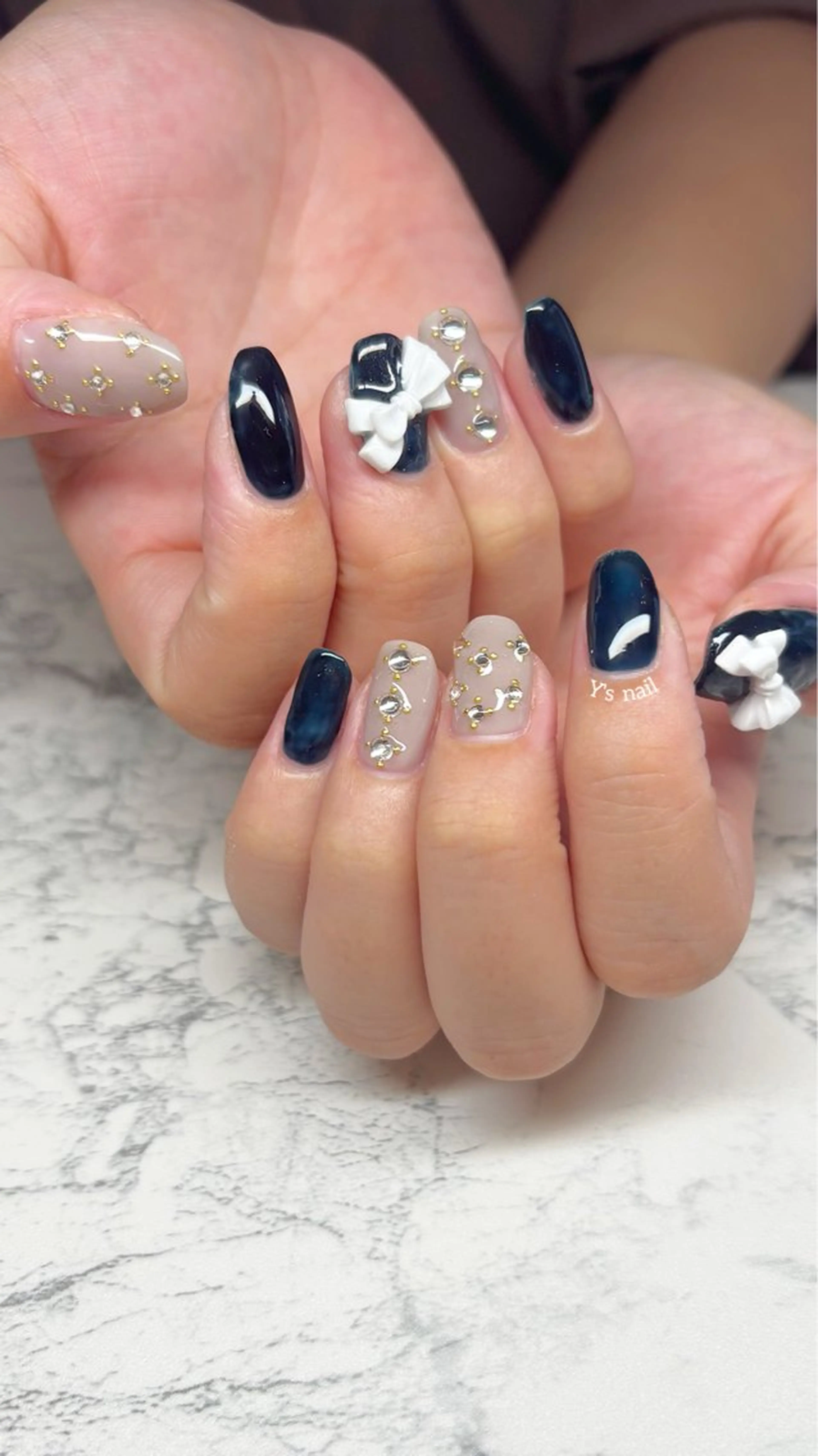 ネイル 韓国ネイル 手書きが得意🖌️ Y’s  nailのネイルデザイン