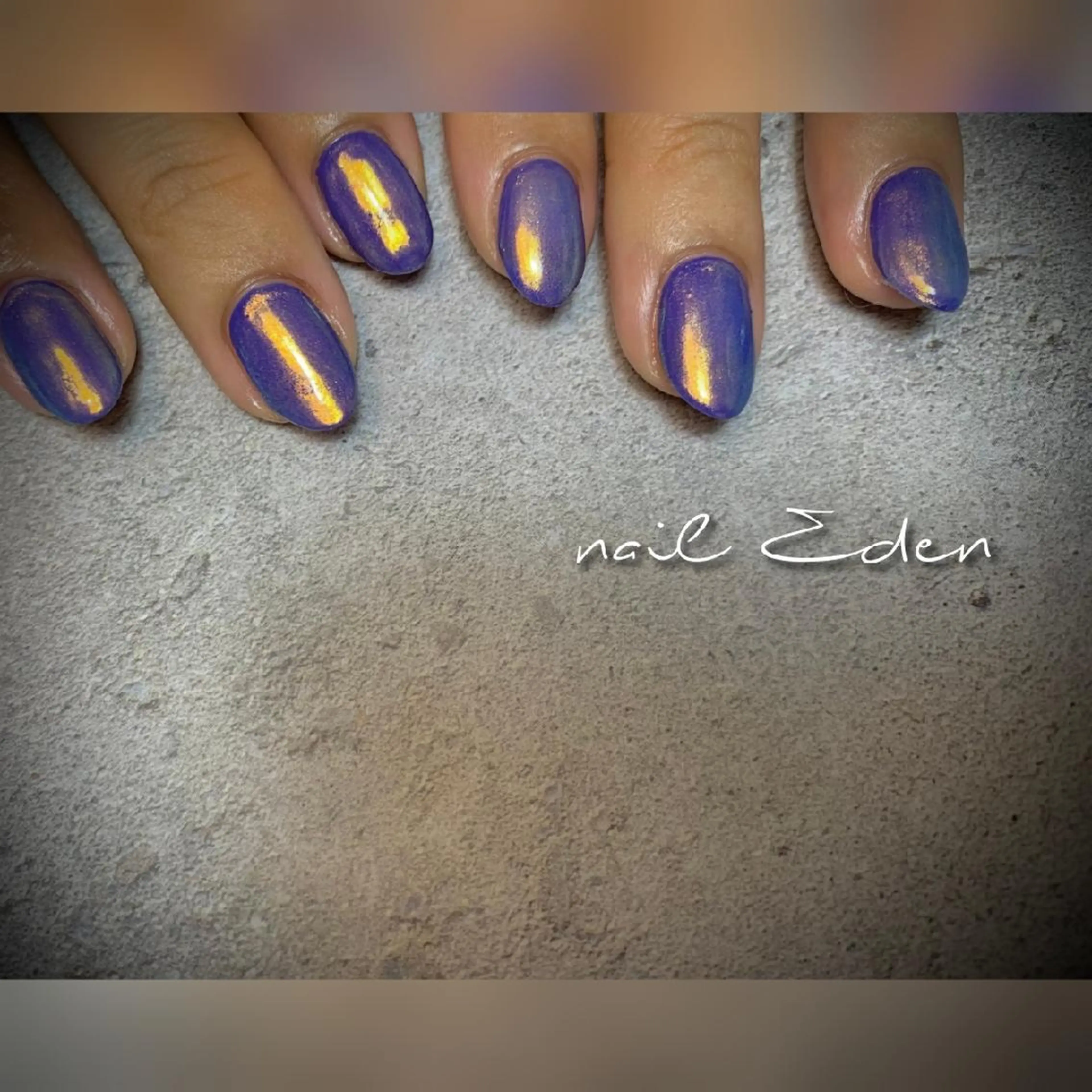 ネイル オーロラネイル Eden ♾️のネイルデザイン