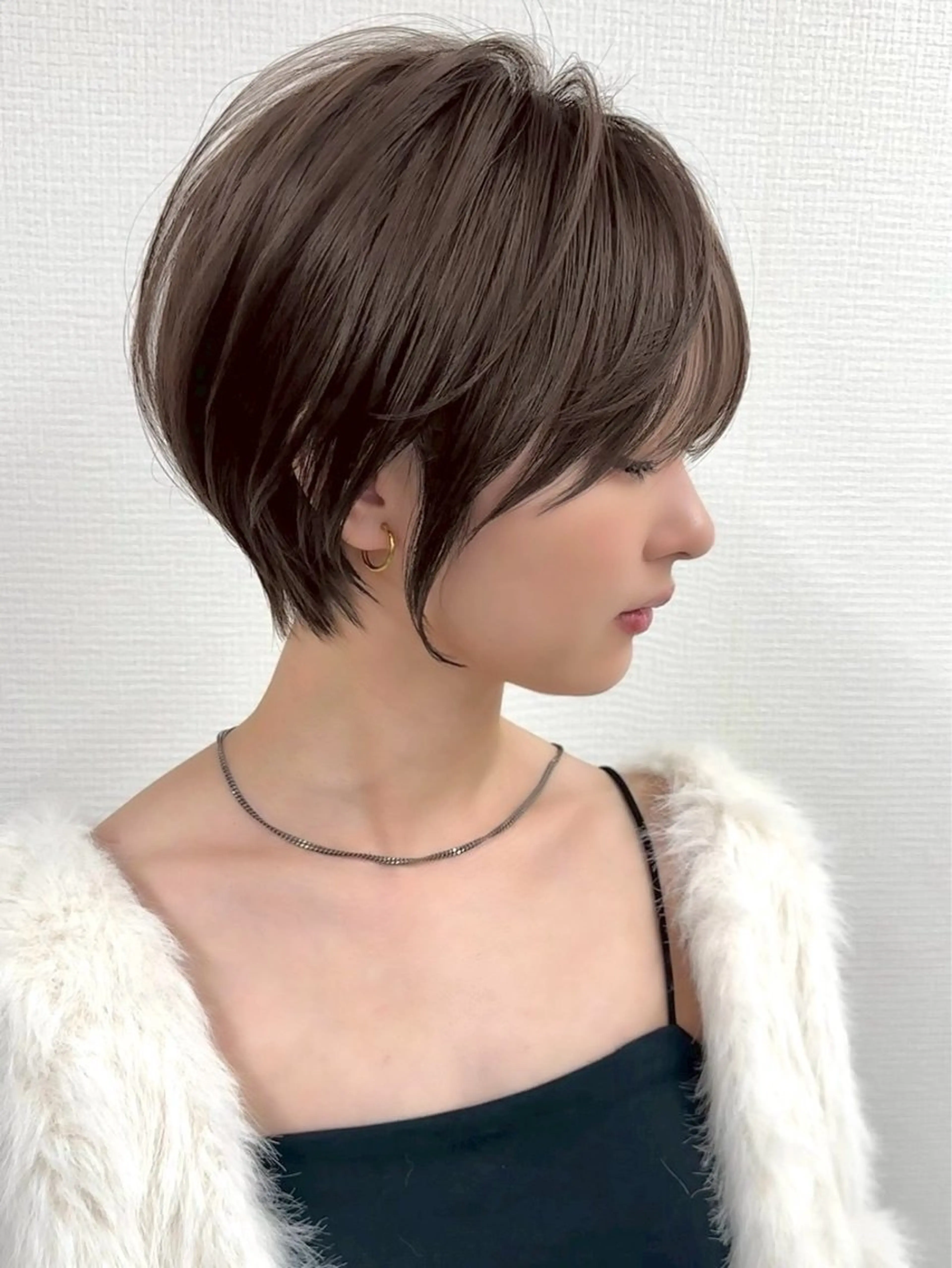 セミロング カラー ヘアアレンジ ヘアカラー トリートメント 🫧透明感カラー/ 艶カラー🫧namiのヘアスタイル