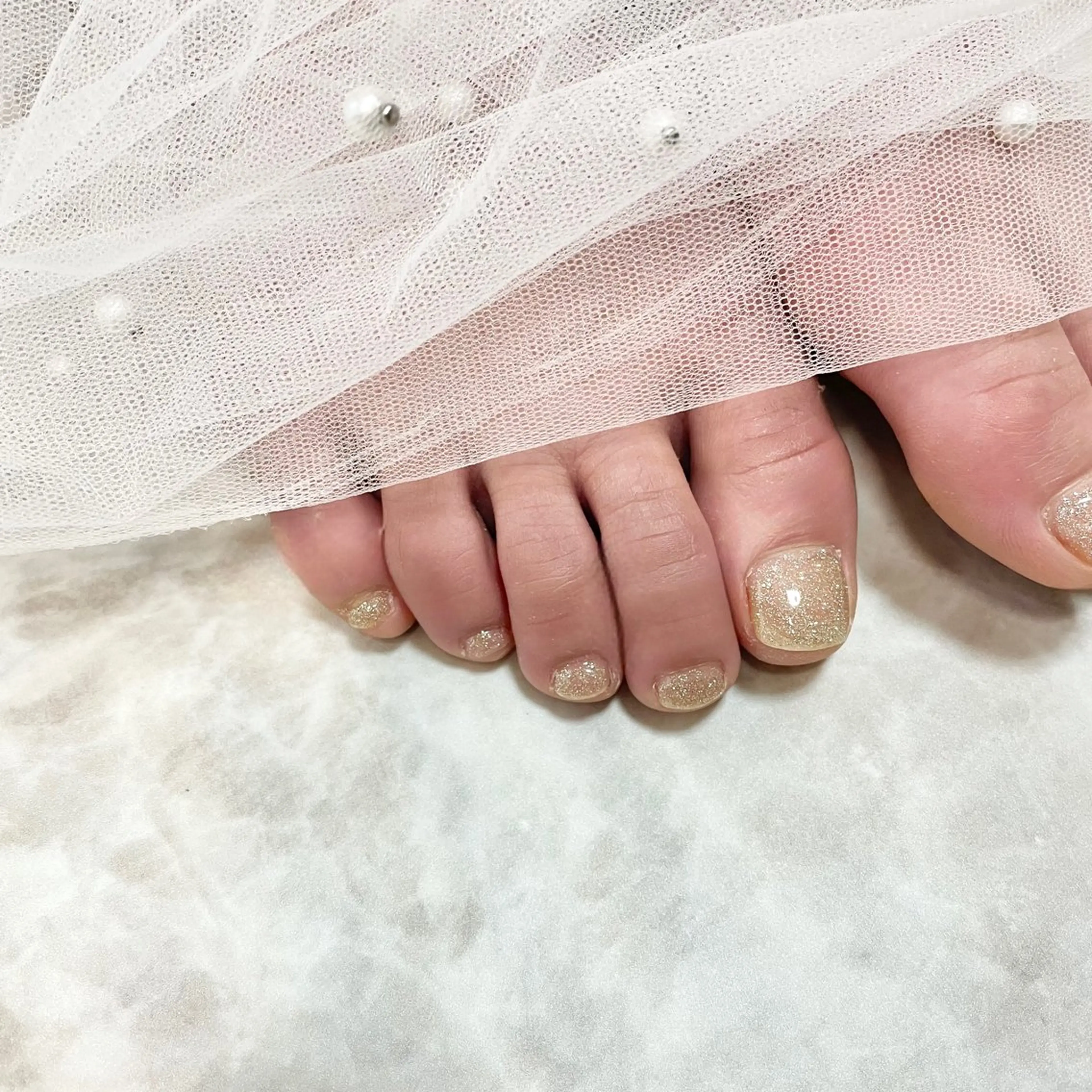 ネイル フラッシュネイル フットネイル ワンカラーネイル K nailのネイルデザイン