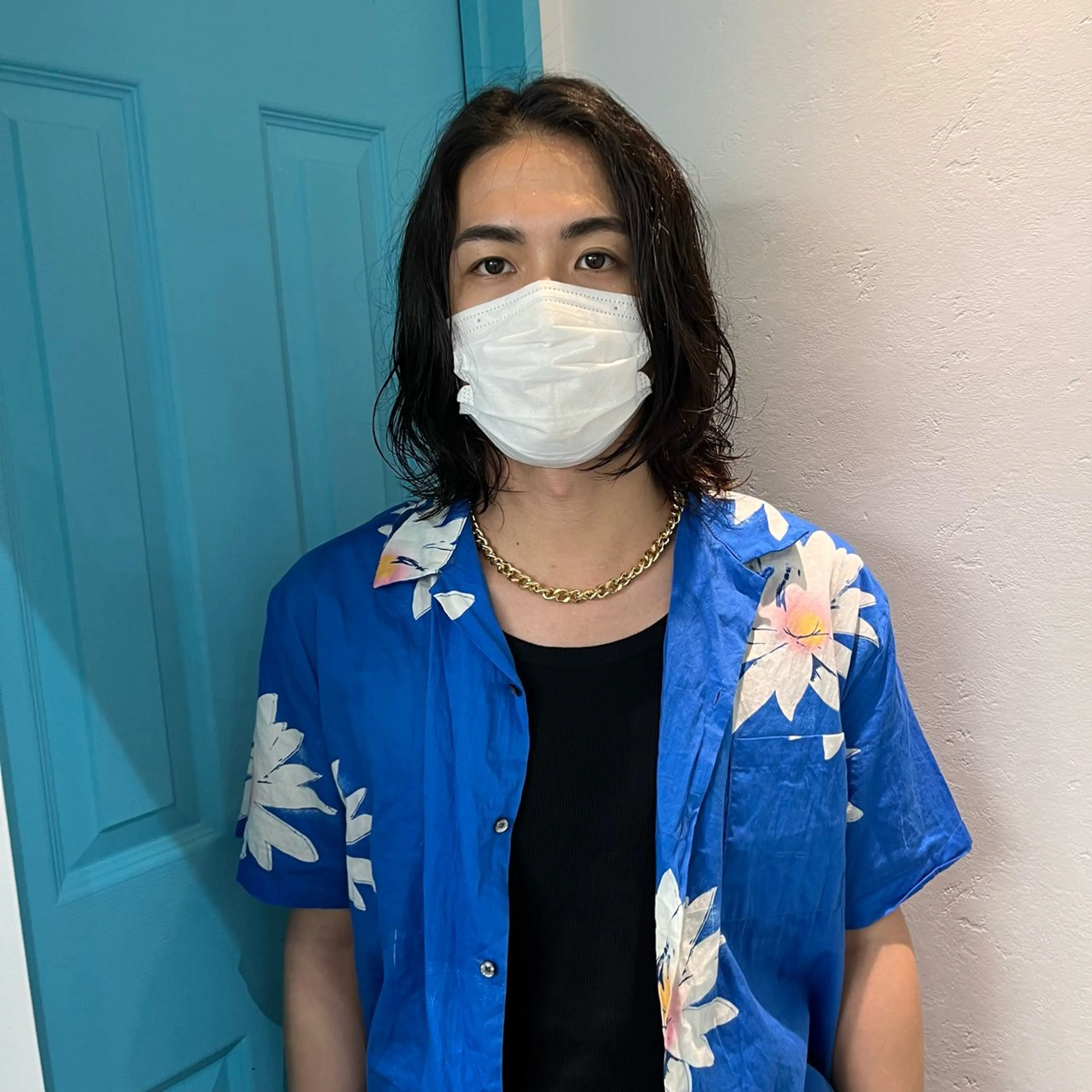 パーマ メンズ メンズパーマ ニュアンスパーマ ブリーチ/縮毛矯正 ❤️‍🔥シンノスケのヘアスタイル