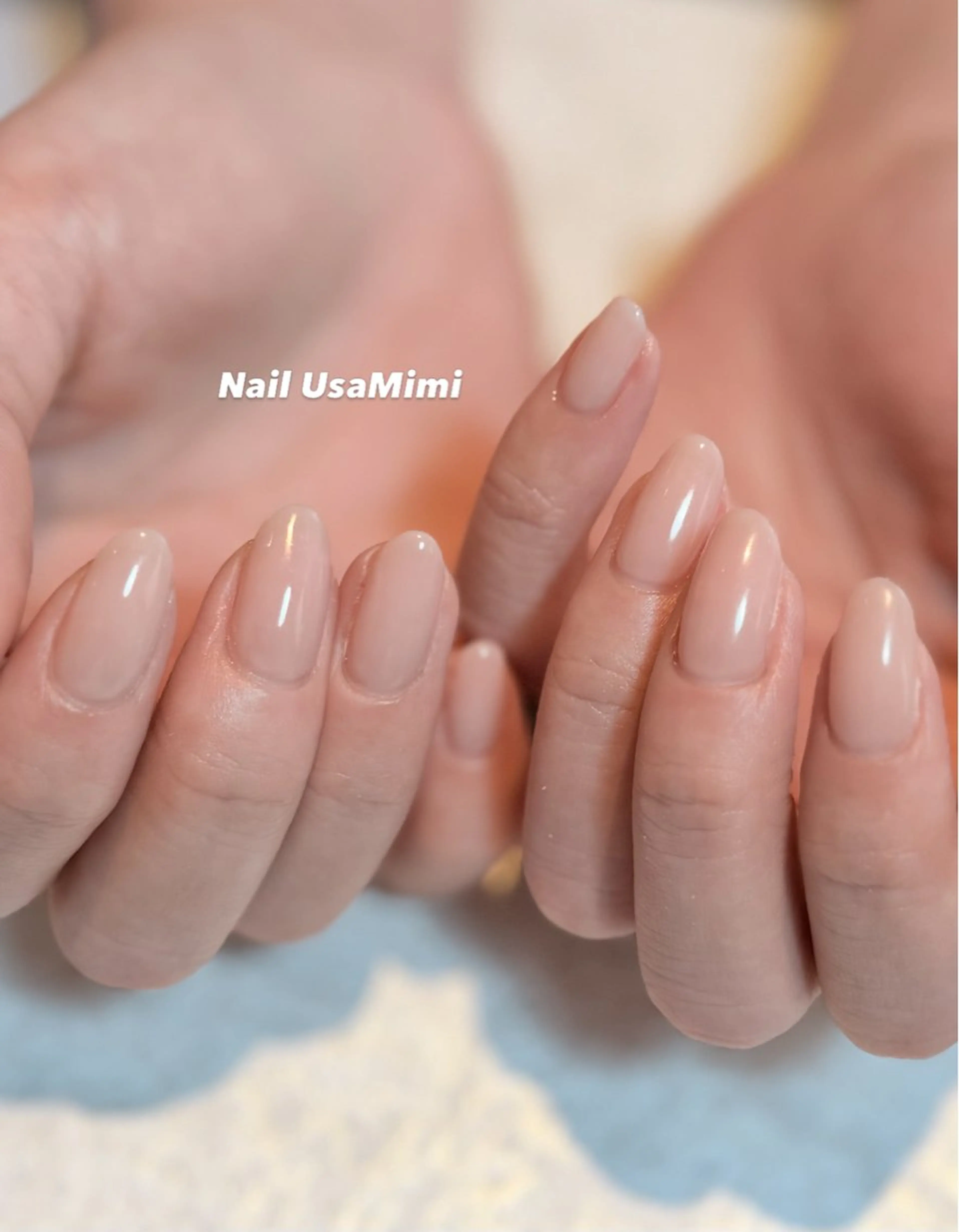 ネイル アートネイル ジェルネイル キラキラネイル オフィスネイル 春ネイル ハンドネイル Nail Usa Mimi ASAKOのネイルデザイン