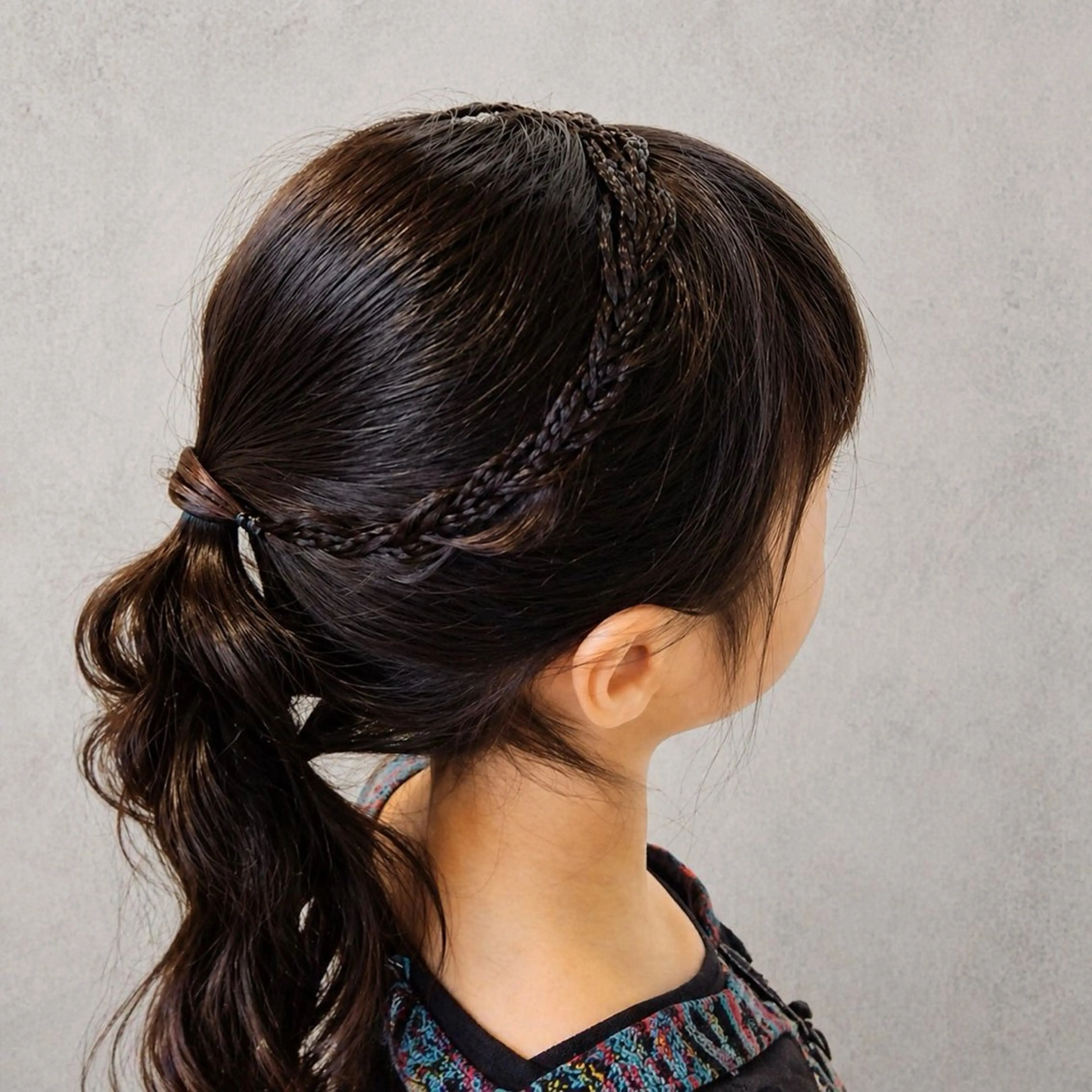 ヘアアレンジ キッズ ヘアセット Meg/艶髪カラー× 髪質改善/中崎町のヘアスタイル