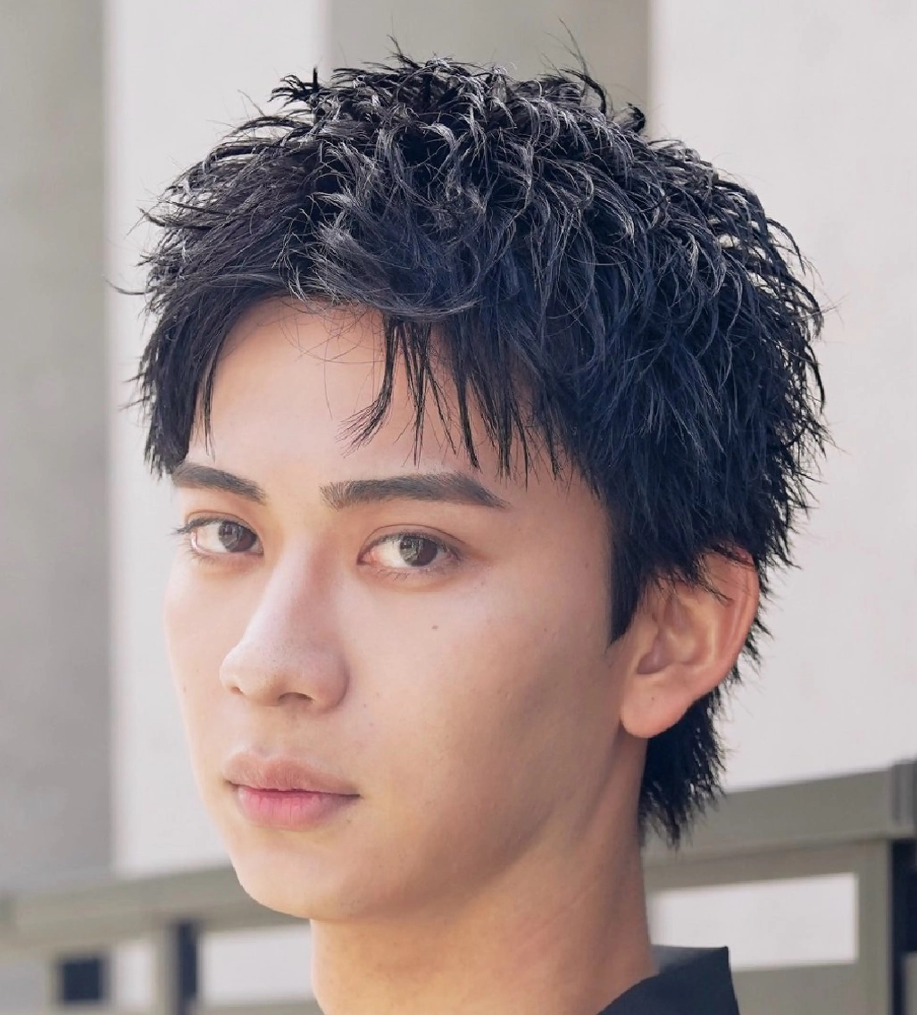 パーマ メンズ センターパート マッシュ メンズパーマ プードルパーマ メンズツイストパーマ カット パーマ トリートメント 仙台フェザーパーマ/ fifth/遠藤楓雅のヘアスタイル