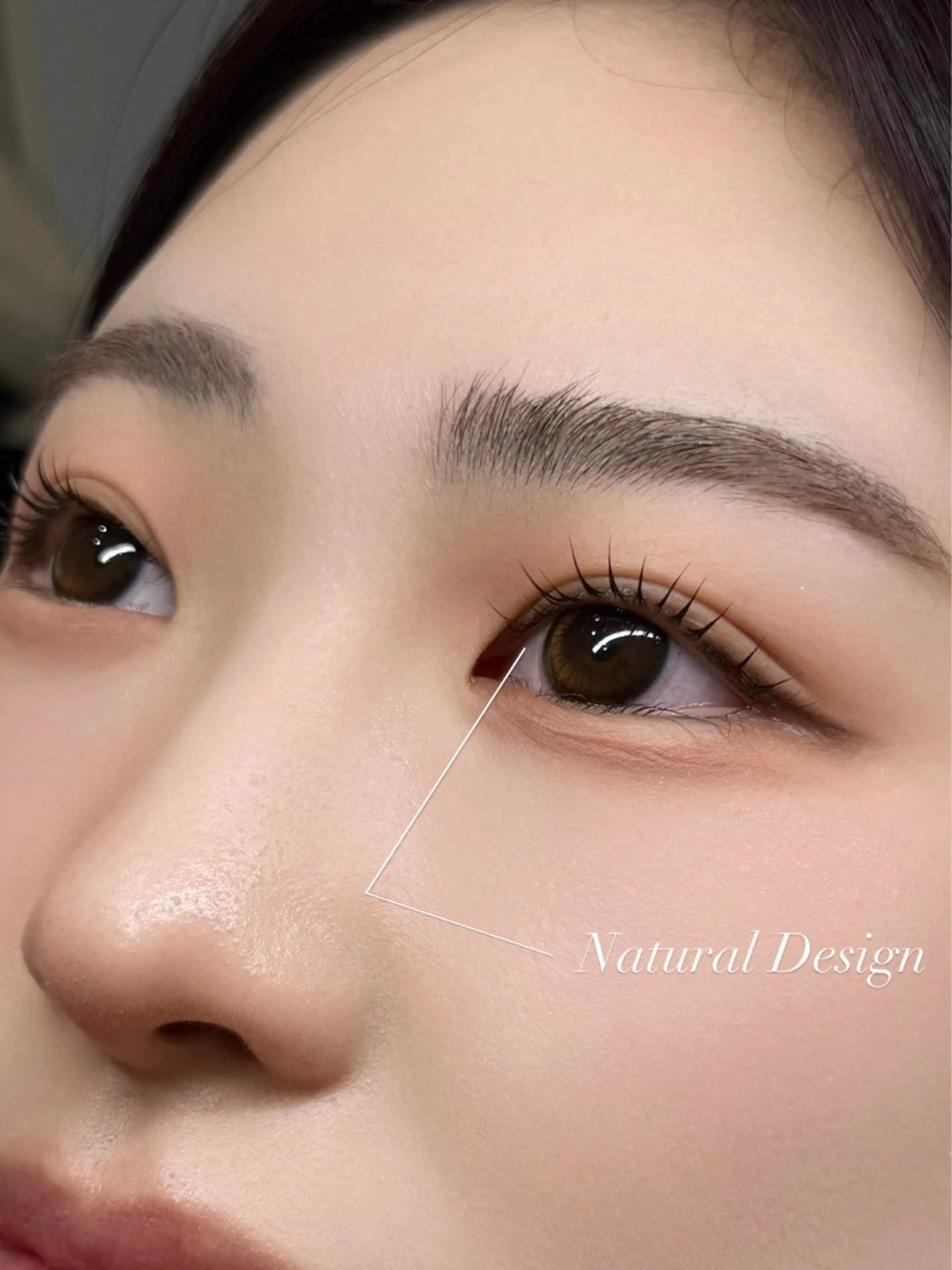 マツエク・マツパ ナチュラル マツパ 渋谷／韓国風/束感 /seina🪞のマツエク・マツパデザイン