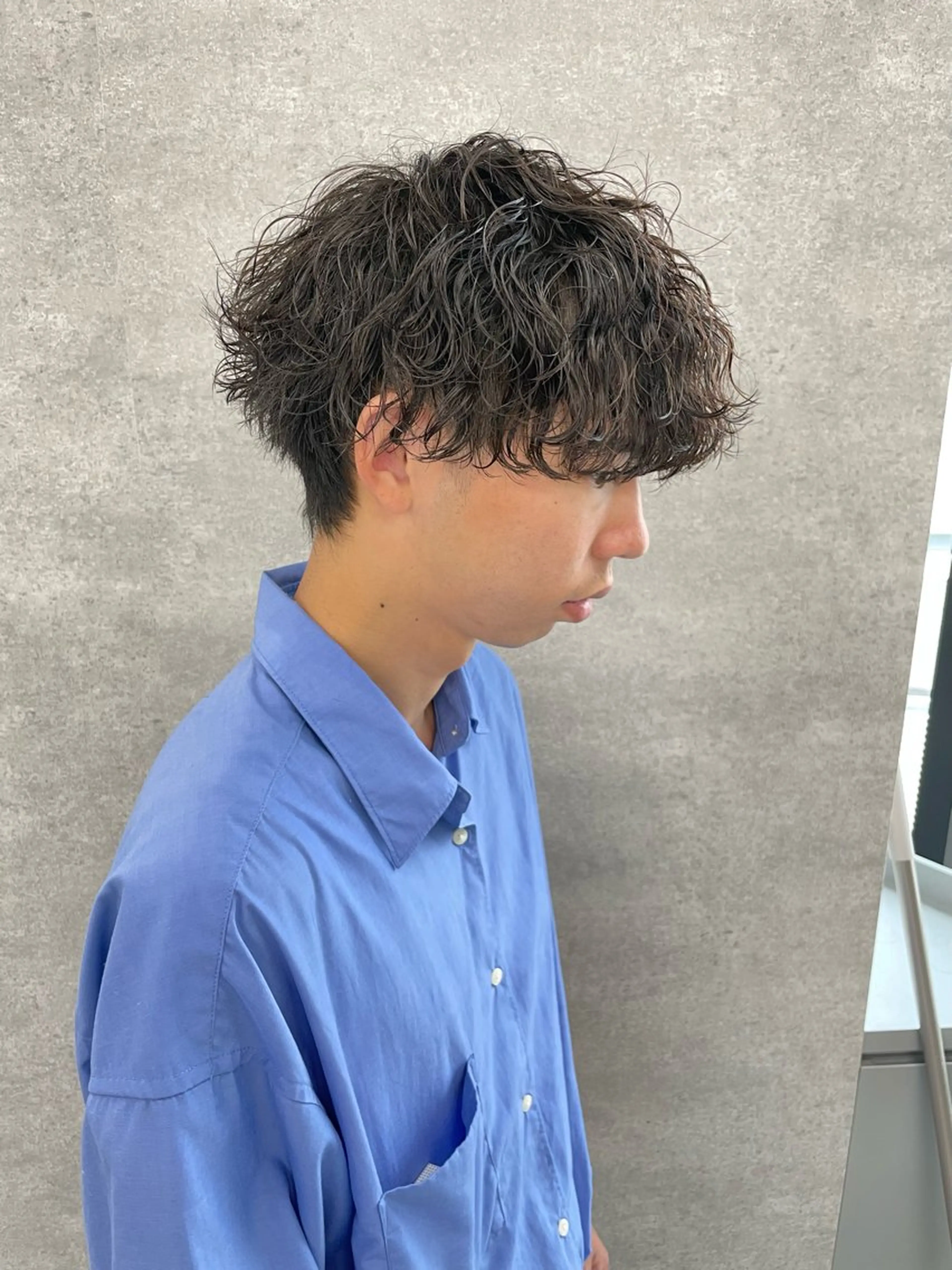 パーマ メンズ イケメン製造機 🔥上原沙羅🔥のヘアスタイル