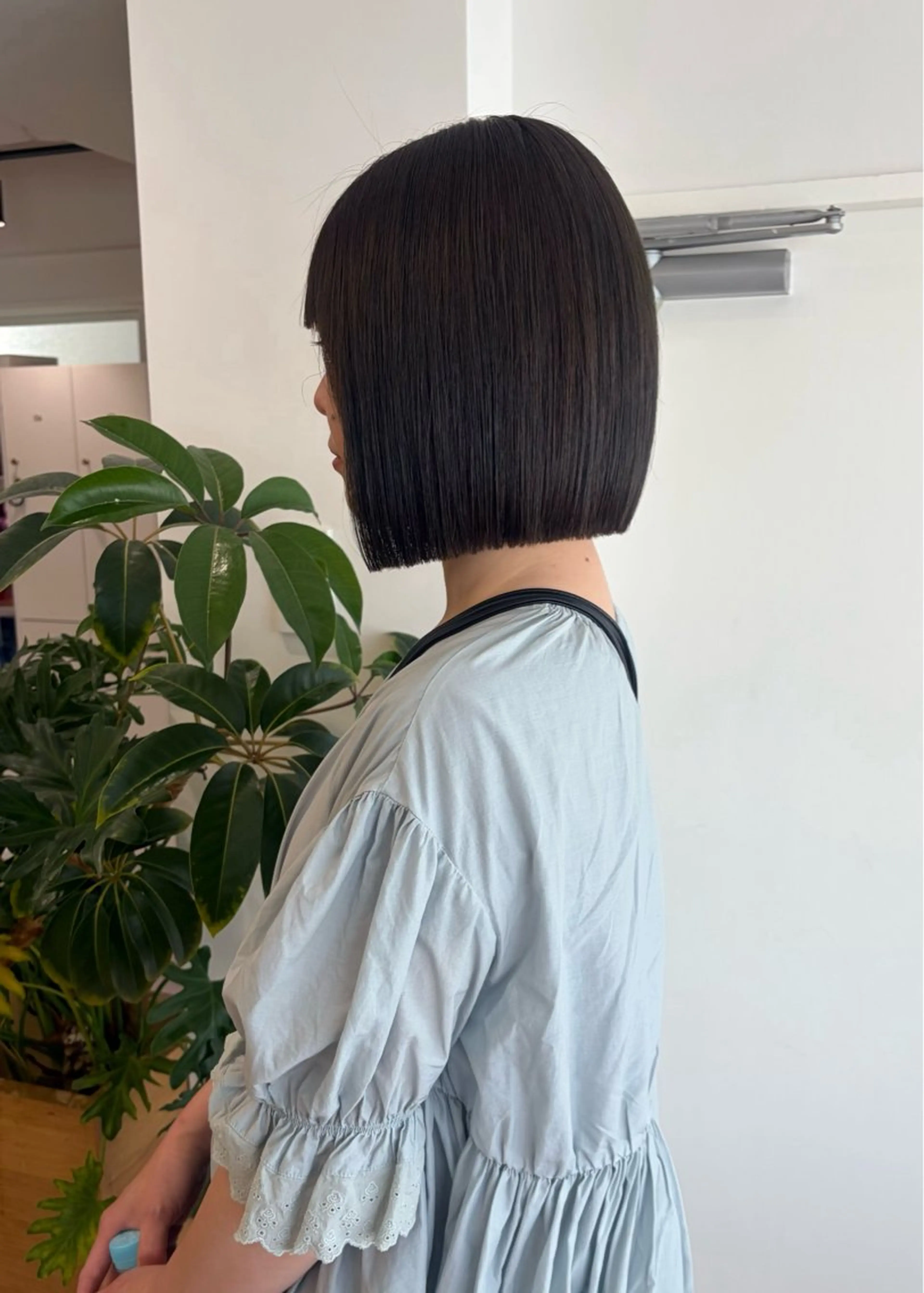 ミディアム カラー オリーブカラー ボブ カット ヘアカラー トリートメント 艶ベージュ/オリーブ カラー🫒airiのヘアスタイル