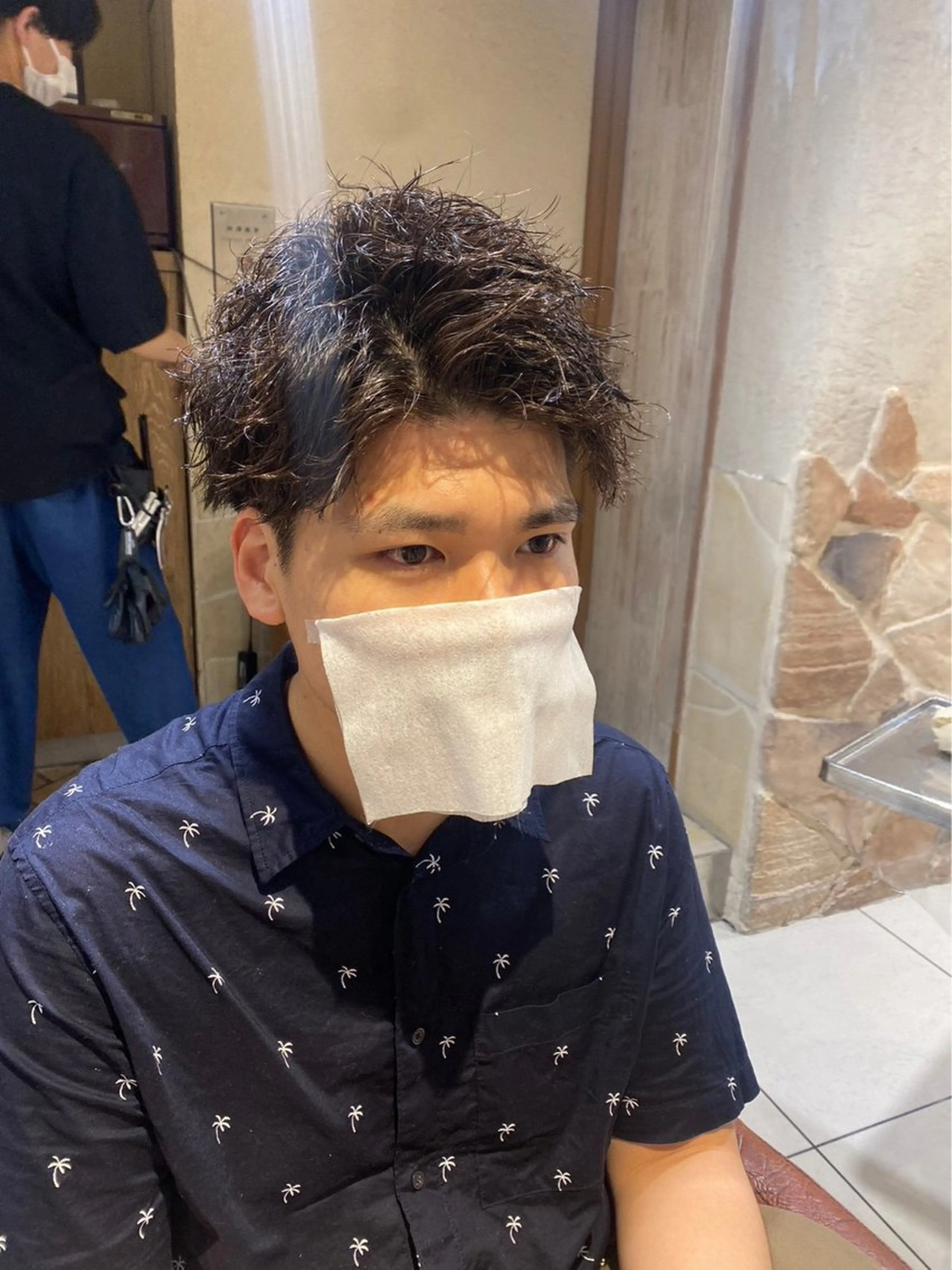 パーマ メンズ メンズモデル募集中✨ 永野大樹のヘアスタイル