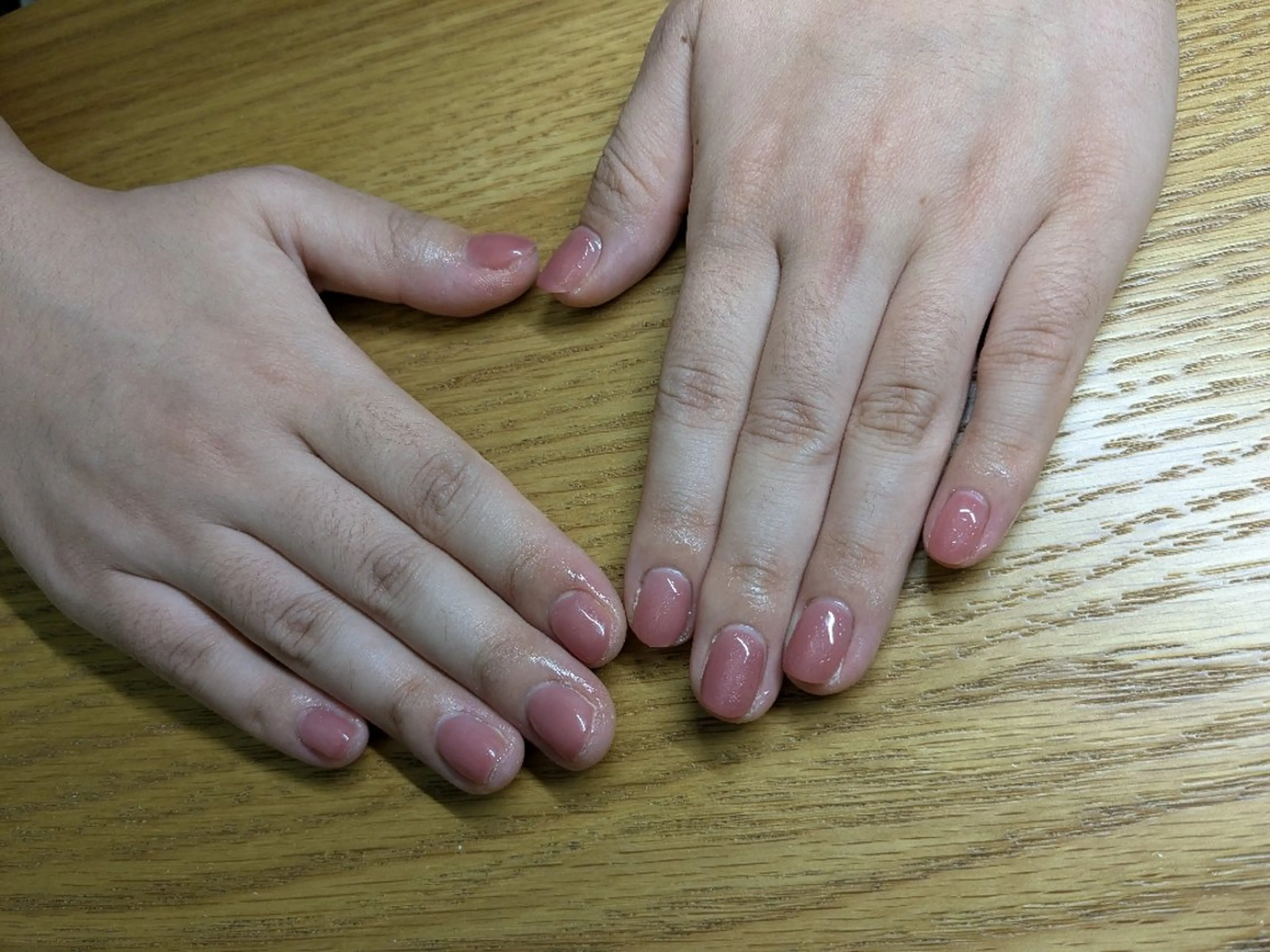 ネイル ワンカラーネイル hair make Re:birth所属・Re:birth Manaのマツエク・マツパデザイン