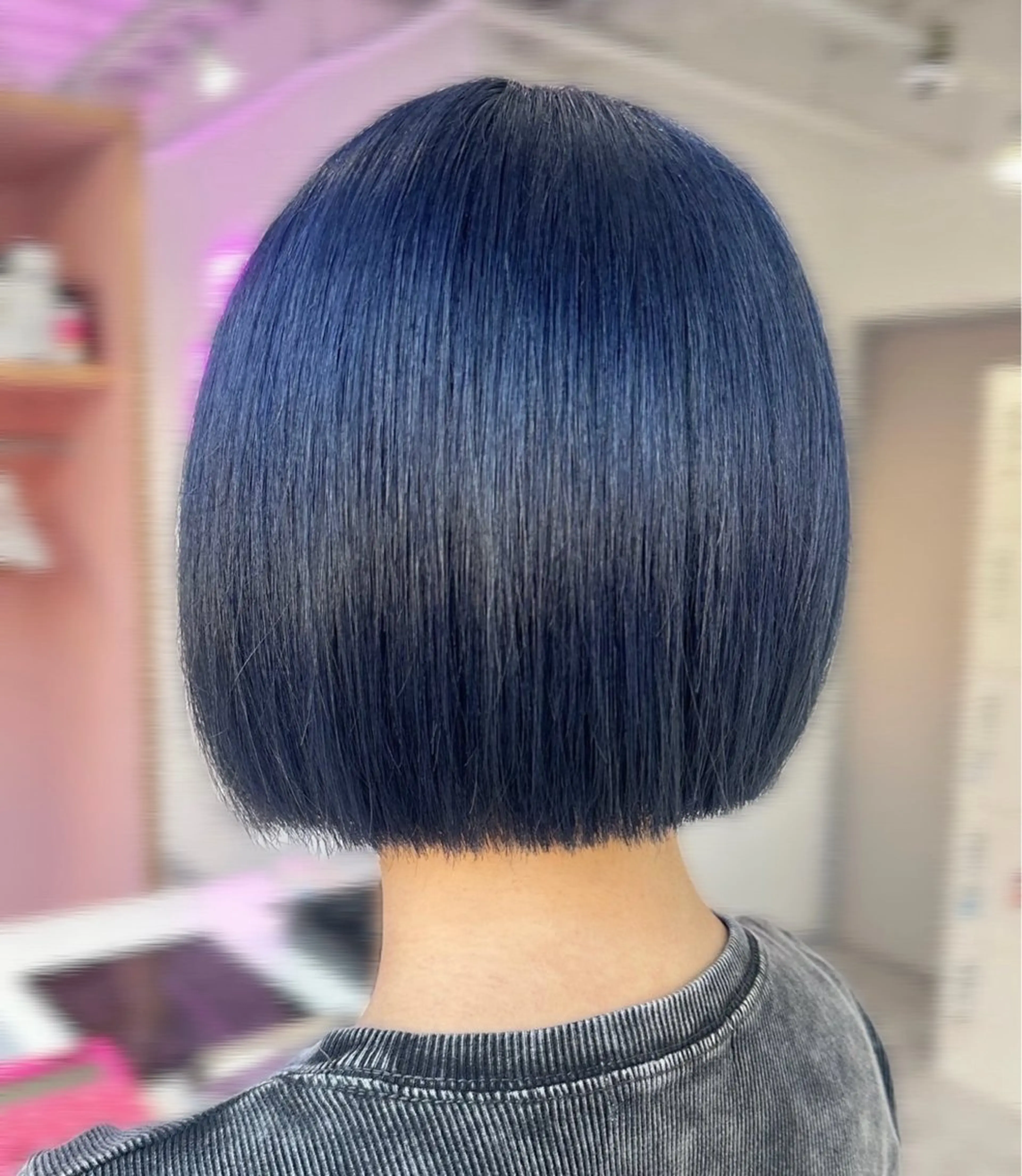 ショート カラー カット ヘアカラー トリートメント せいと🌟韓国風| 艶髪ストレート|上尾のヘアスタイル