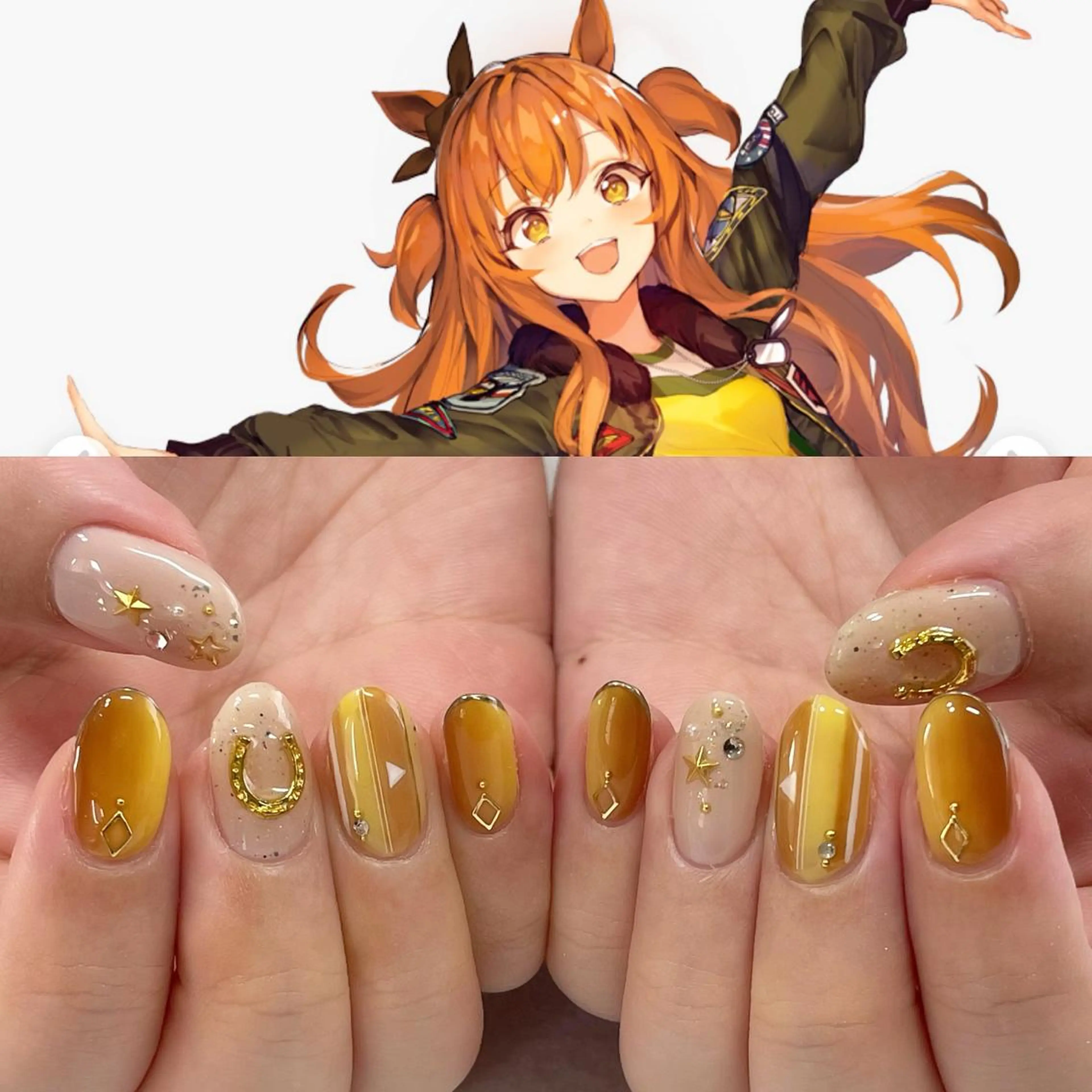 ネイル 東 千夏のネイルデザイン