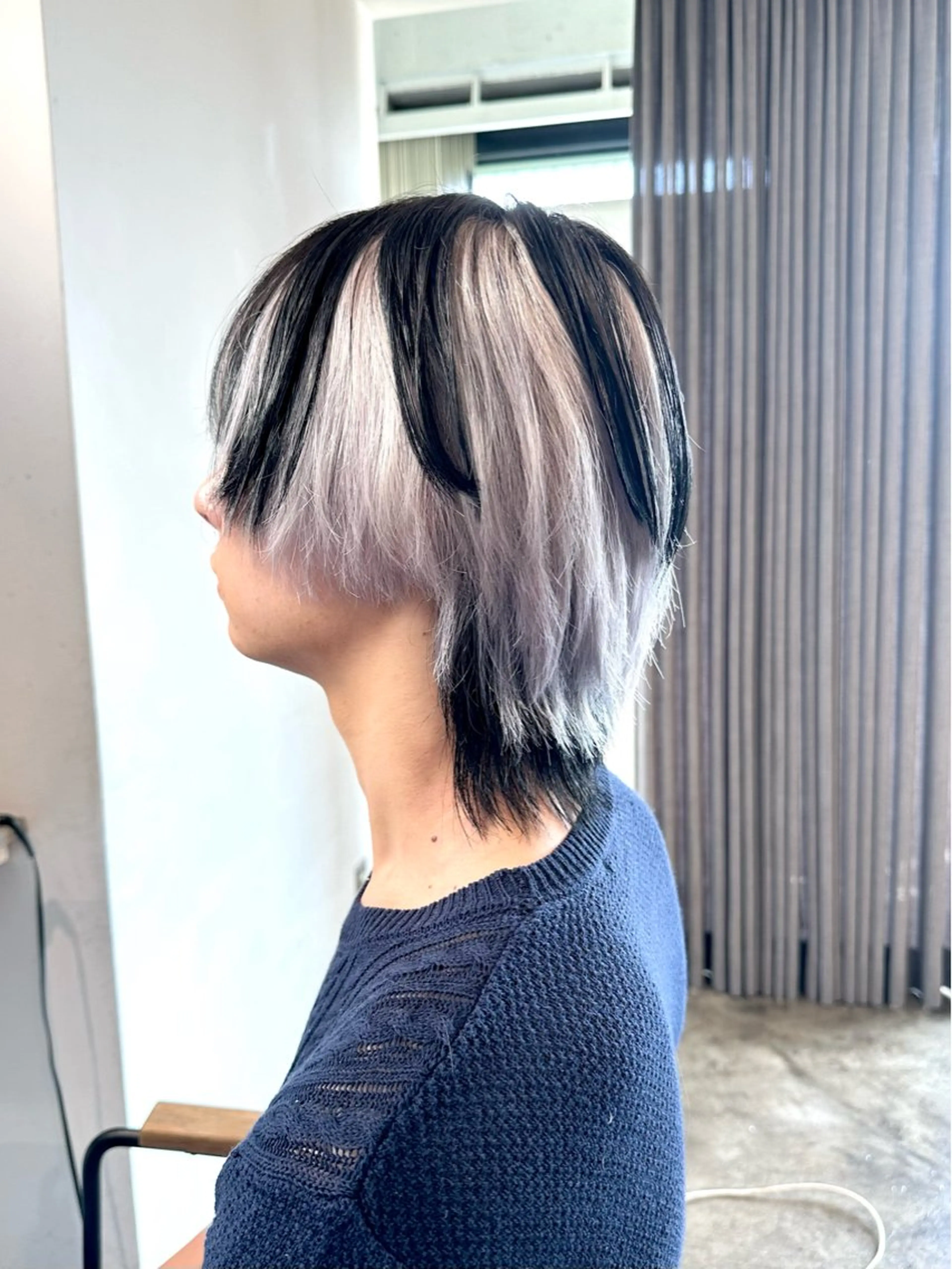 カラー メンズ メンズブリーチ メンズハイトーン メンズパーマ メンズウルフカット ブリーチ カット ヘアカラー トリートメント 骨格補正施術/メンズ 専門美容師/YUYAのヘアスタイル