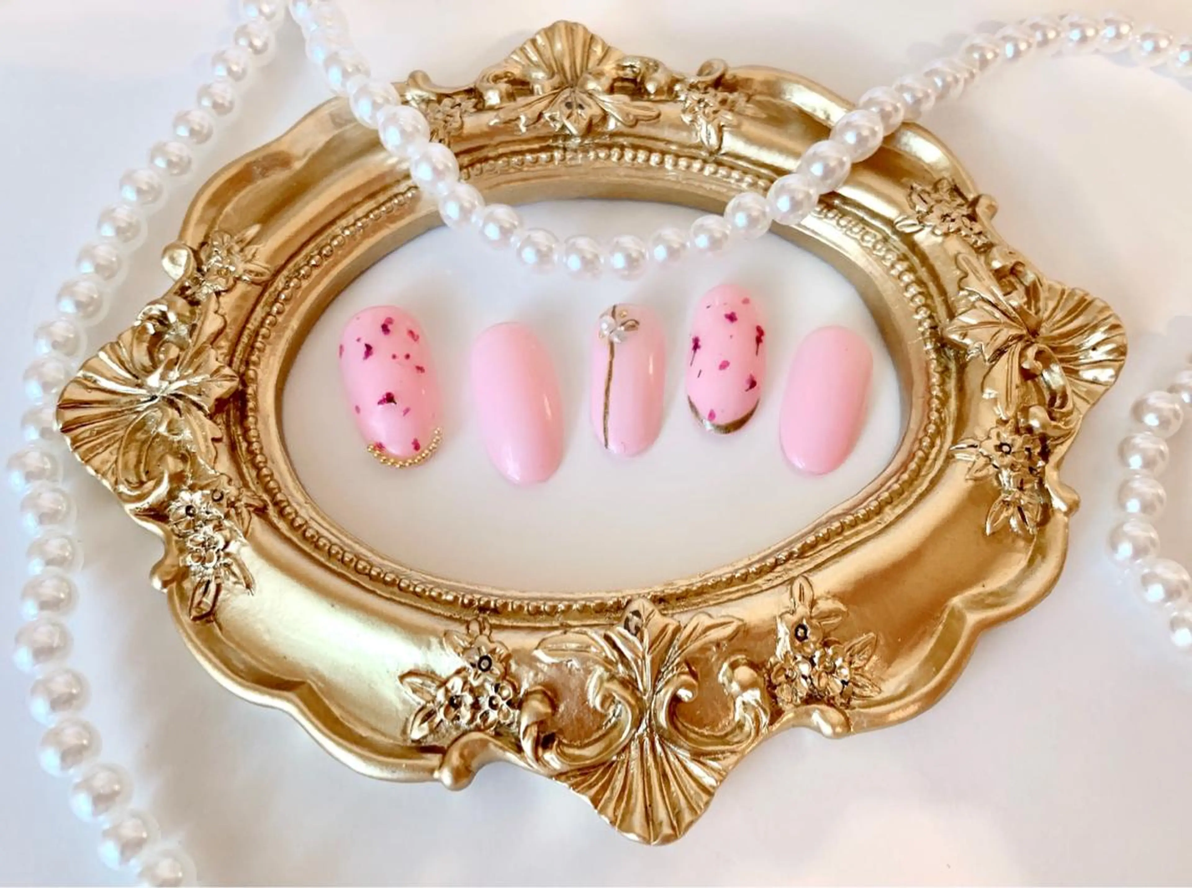 ネイル バレンタイン Melody メロディのネイルデザイン