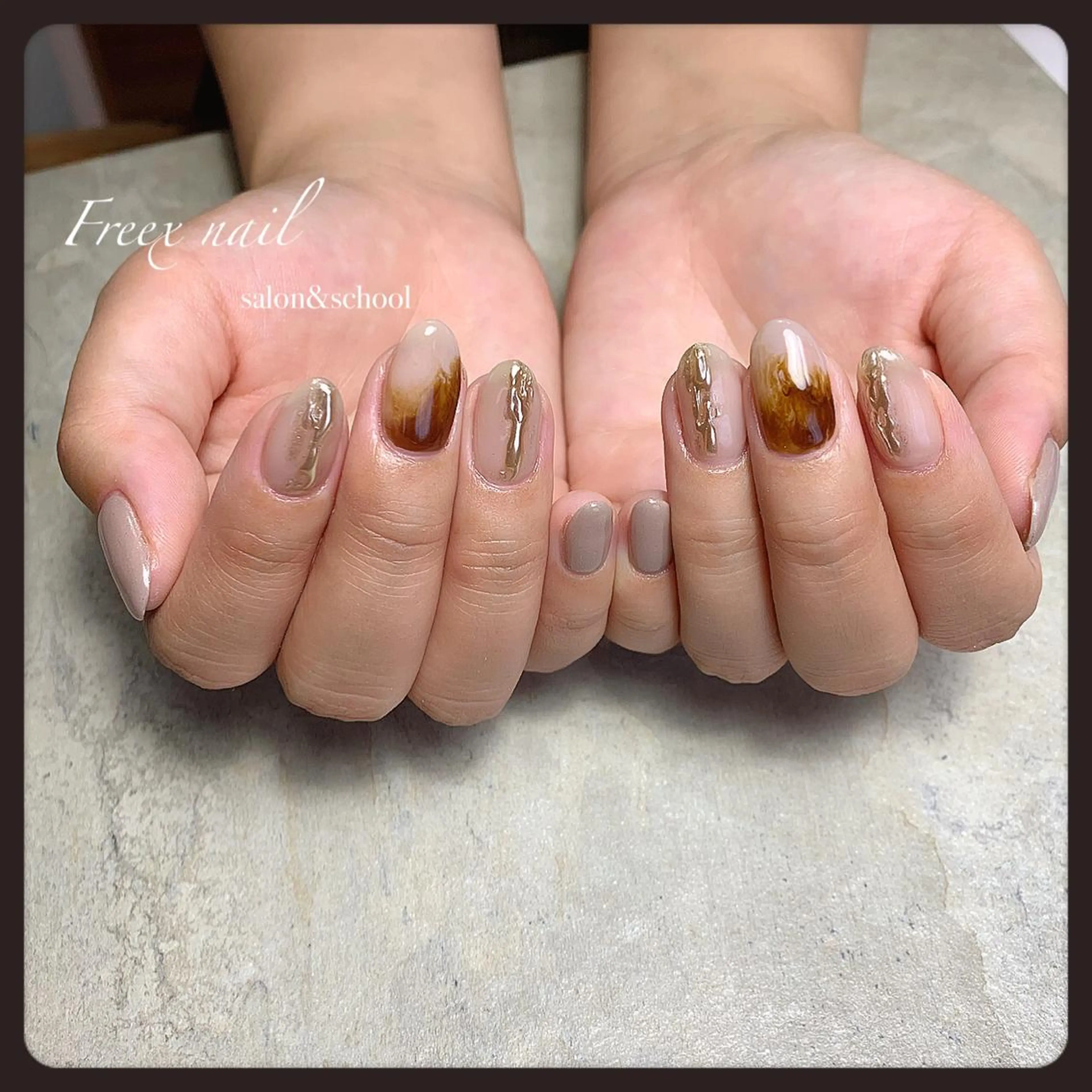 ネイル ニュアンスネイル freex nail /ニュアンス/個性派のネイルデザイン