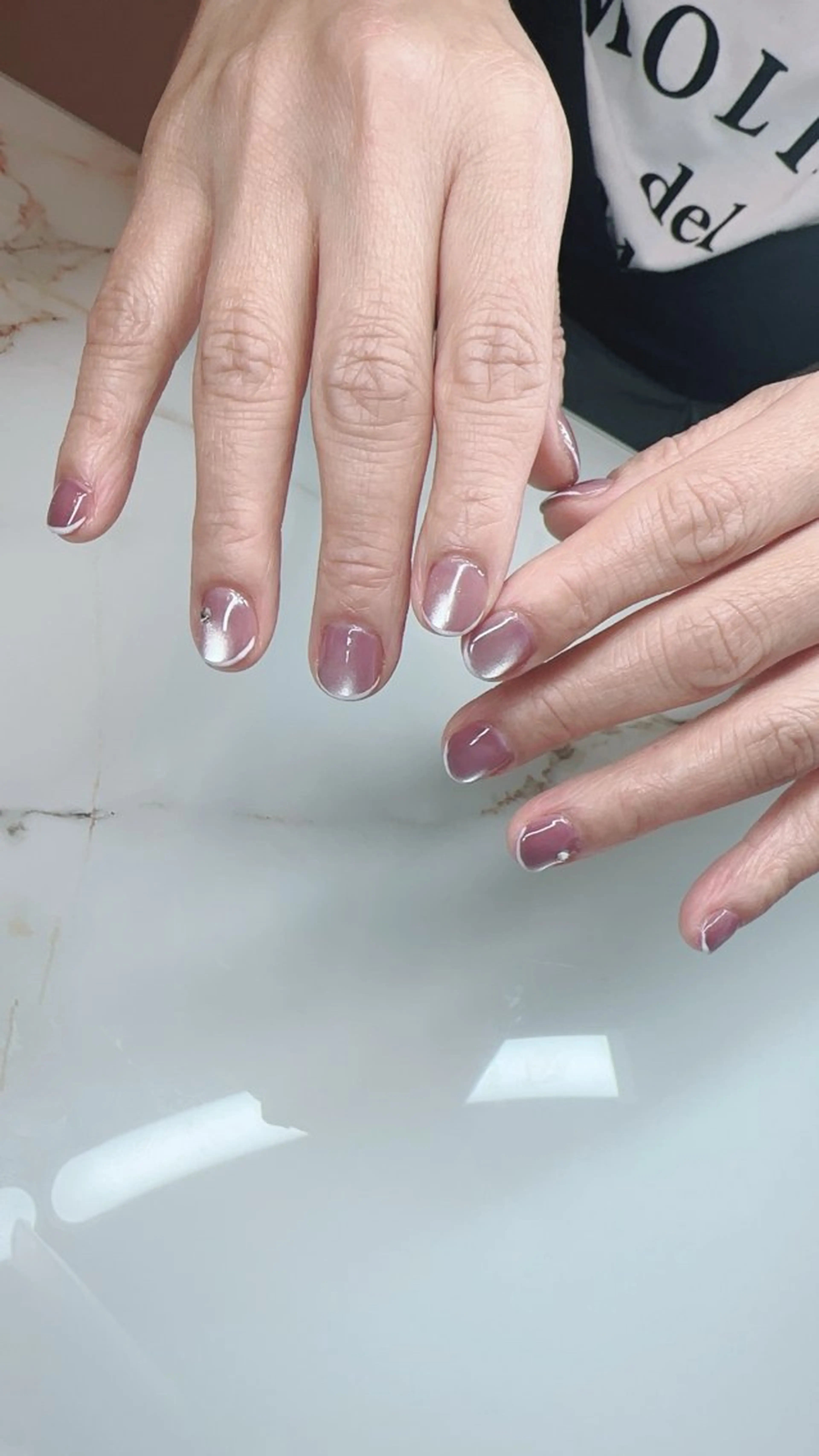 ネイル マグネットネイル ハンドネイル tomo ♡のネイルデザイン