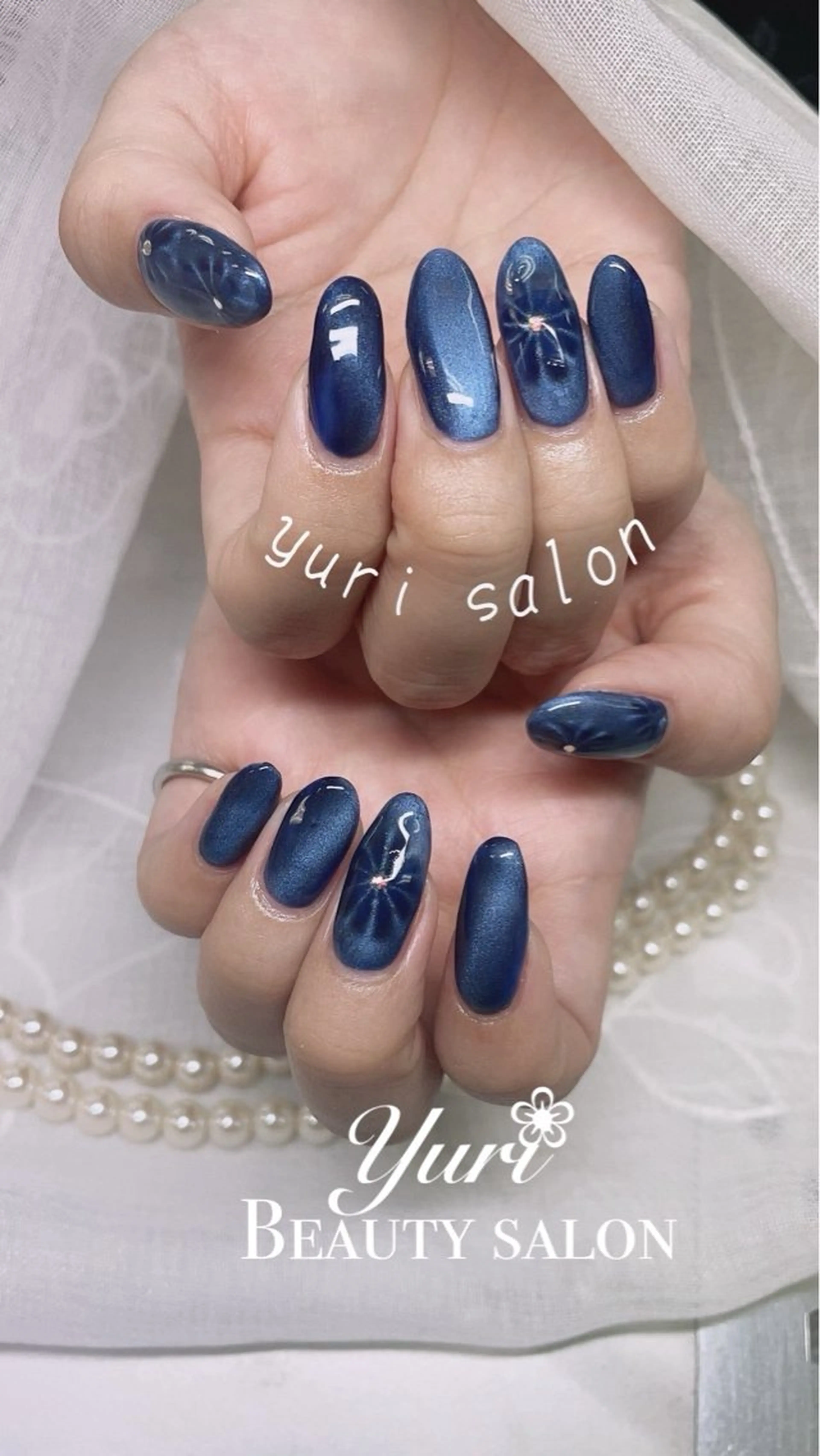 ネイル マグネットネイル Nail salon yuriのネイルデザイン