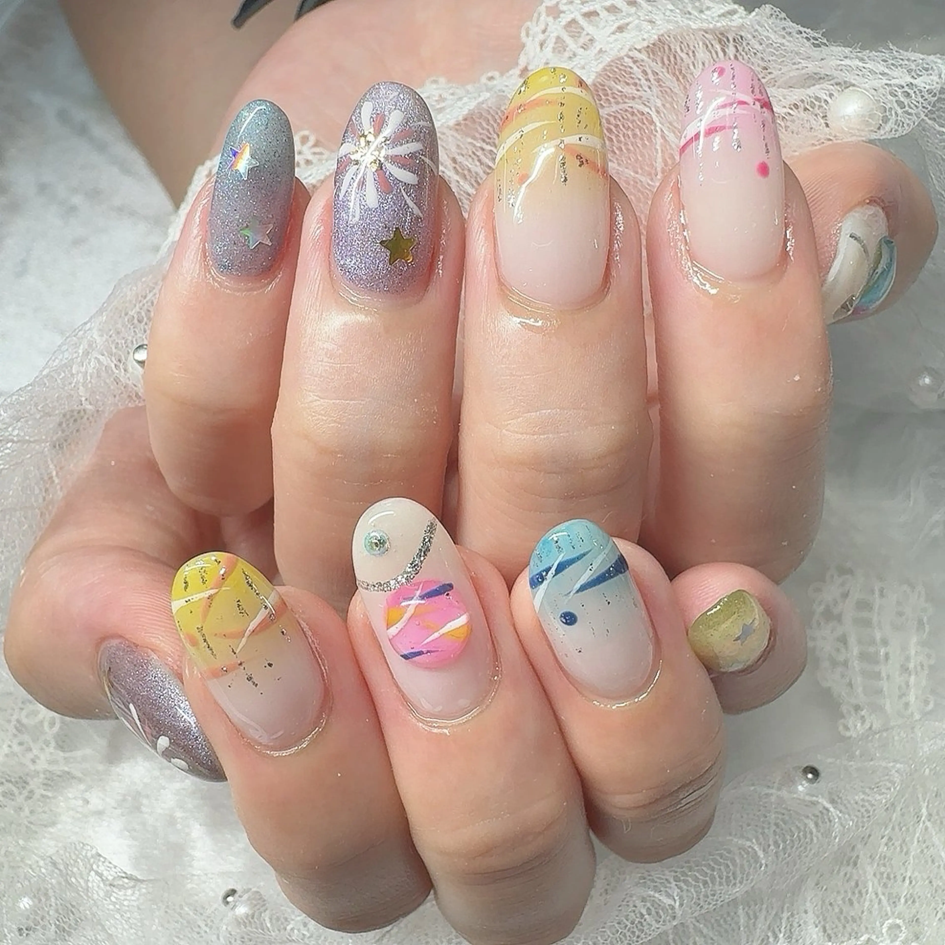 ネイル ハンドネイル フットネイル Best Nail NANA🤍のネイルデザイン