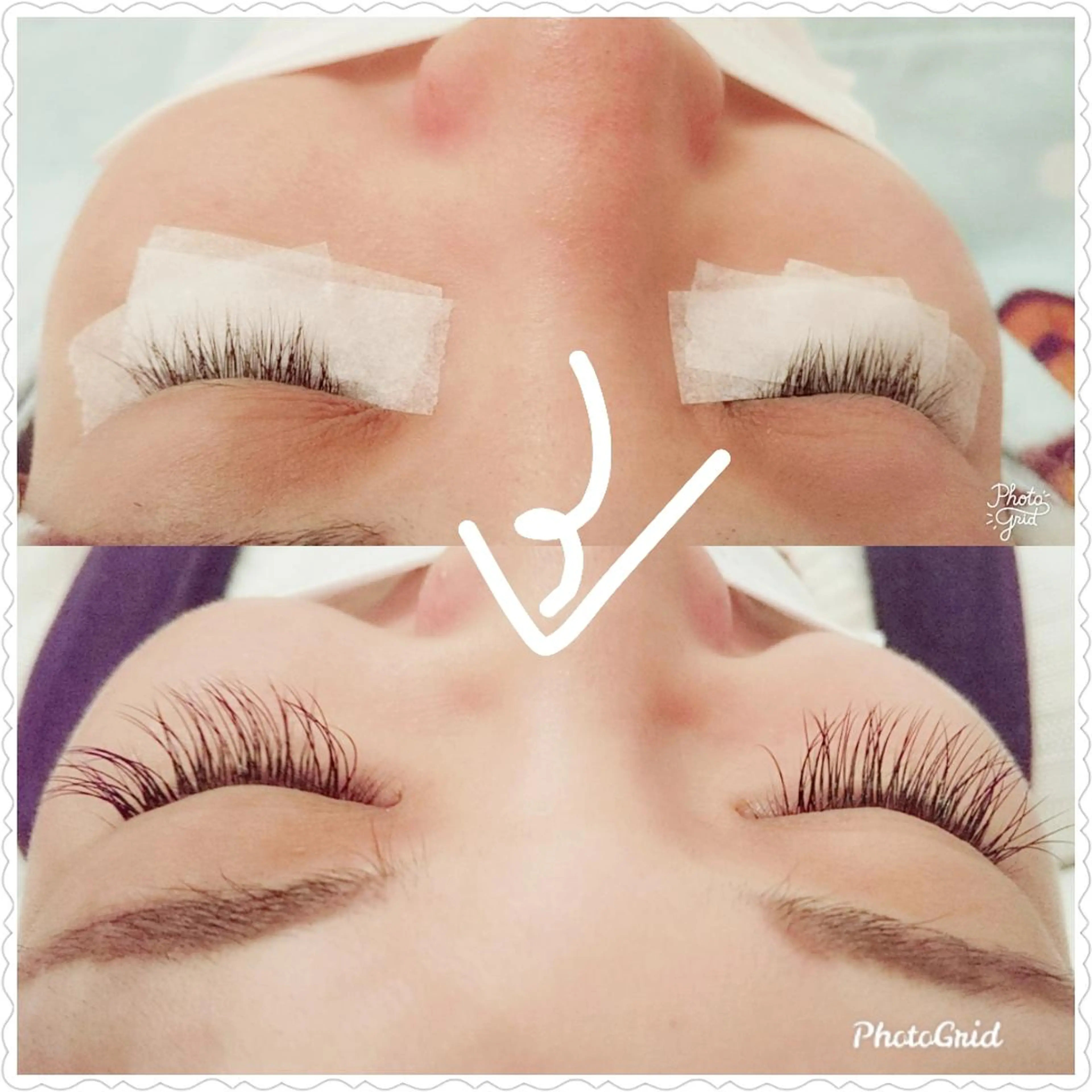 マツエク・マツパ 💡次世代LED -TIARA💡のマツエク・マツパデザイン