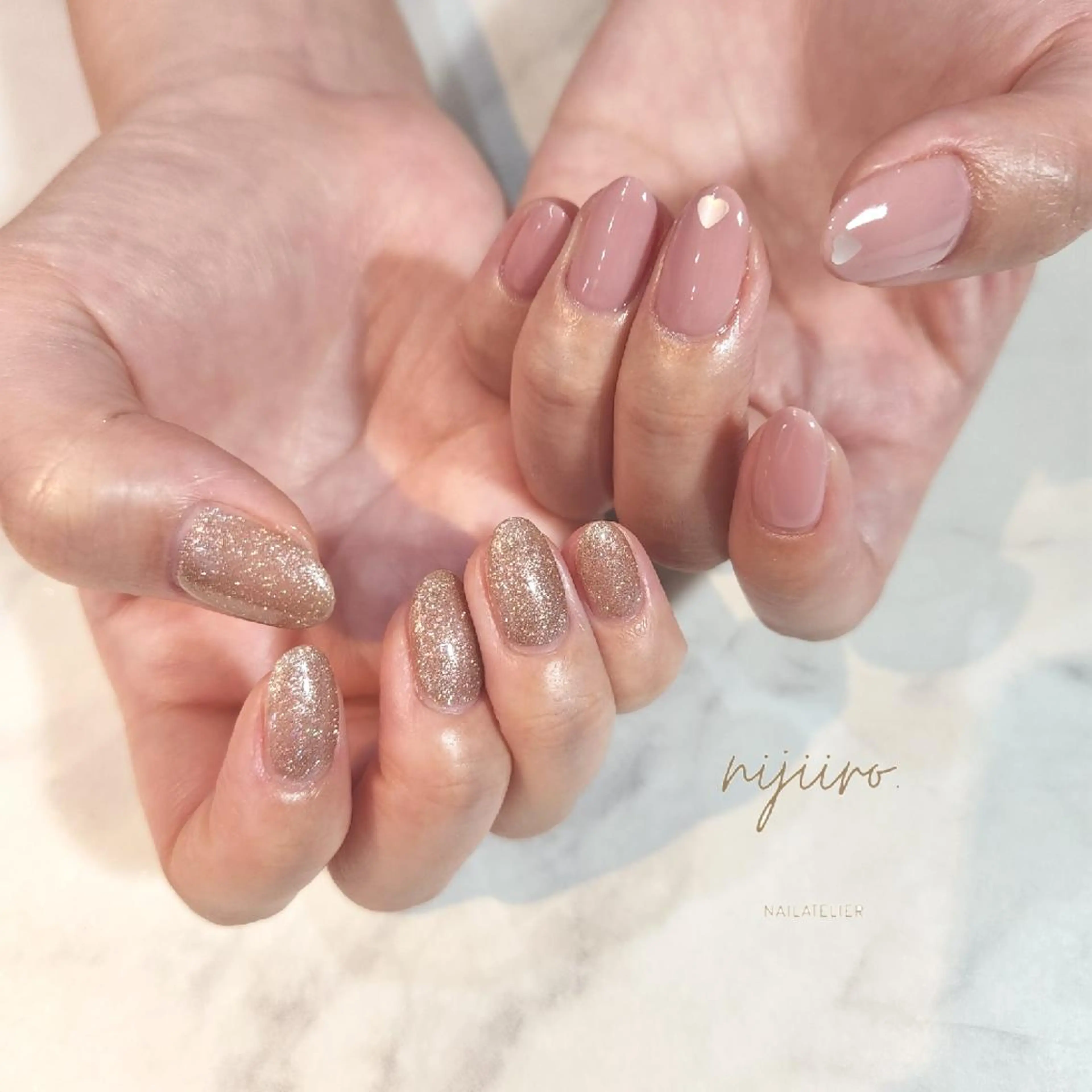 ネイル ハンドネイル nijiiro🌈 サトウのネイルデザイン