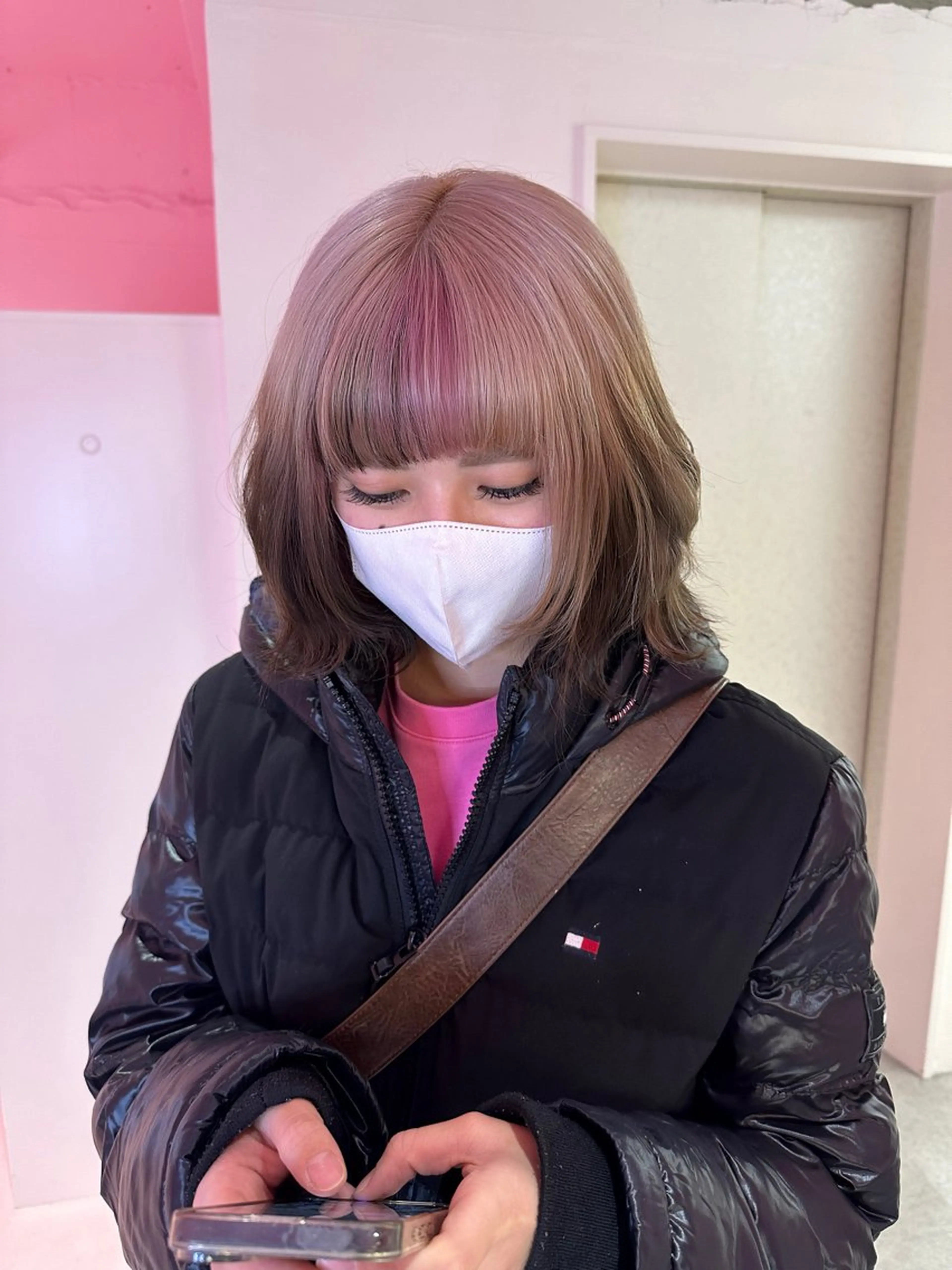 ショート ブリーチカラー /MAHIROのヘアスタイル