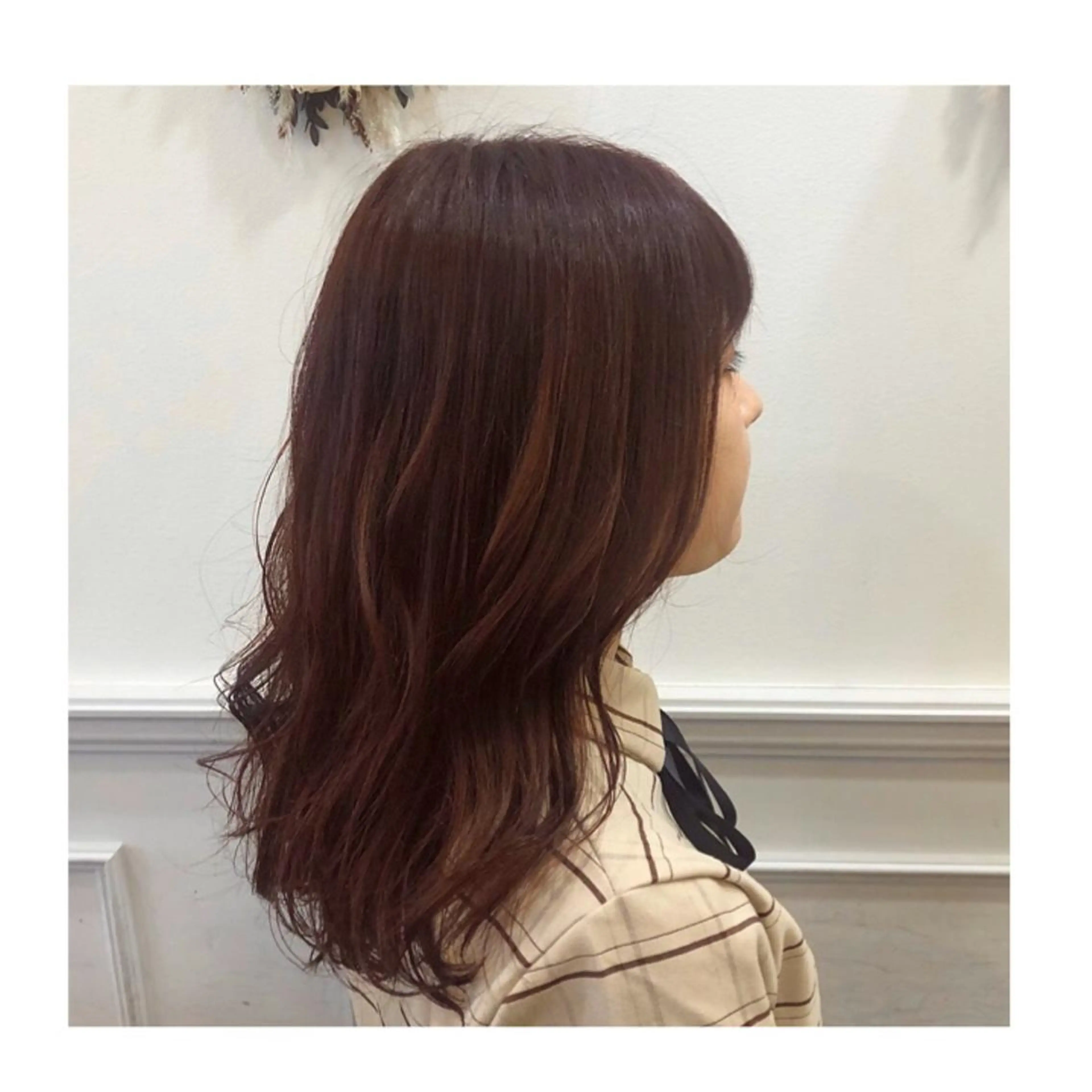 セミロング トリートメント ❁⃘ ち だ り さ ❁⃘のヘアスタイル