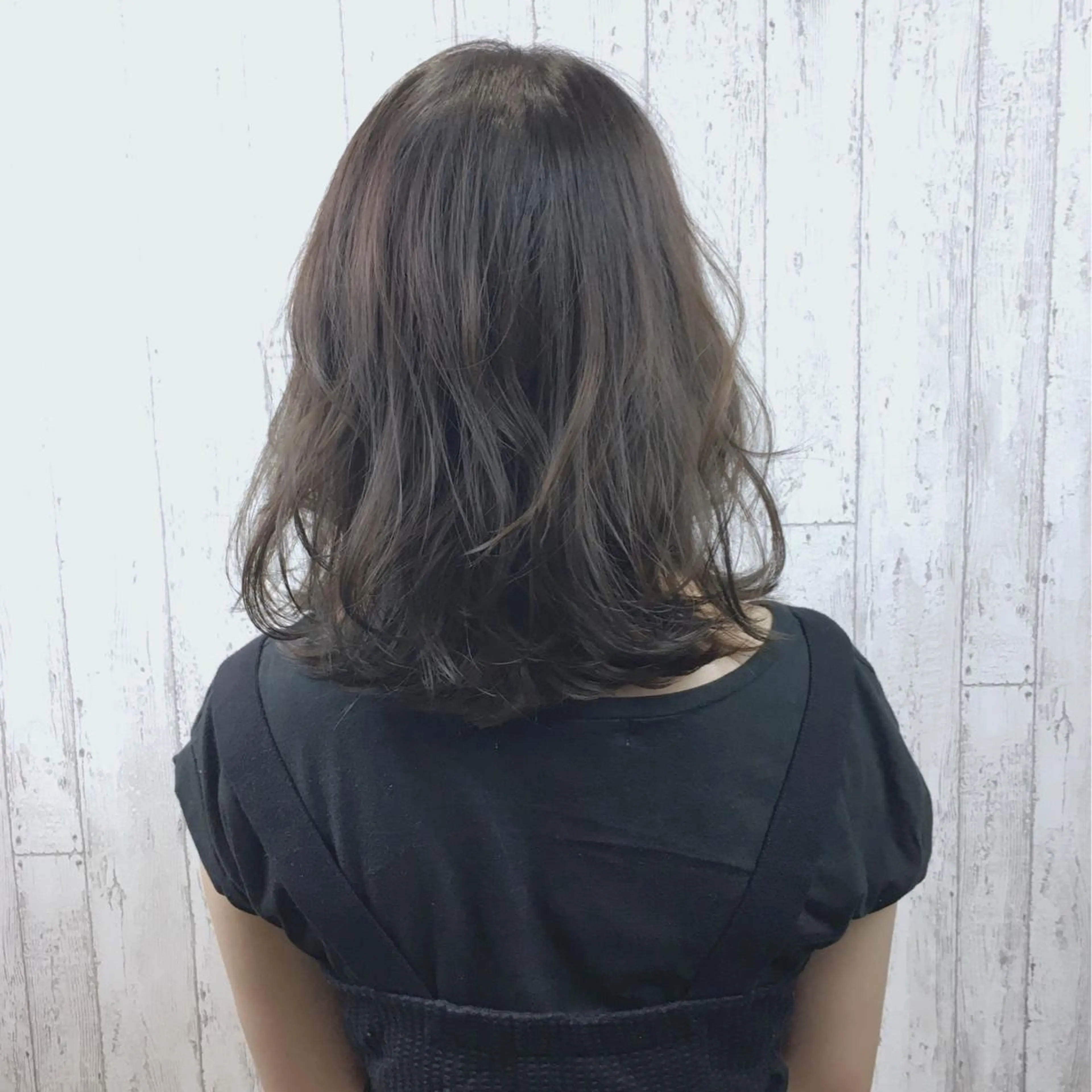 ミディアム カラー カット ヘアカラー カット/メンズカット 藤田麻衣のヘアスタイル