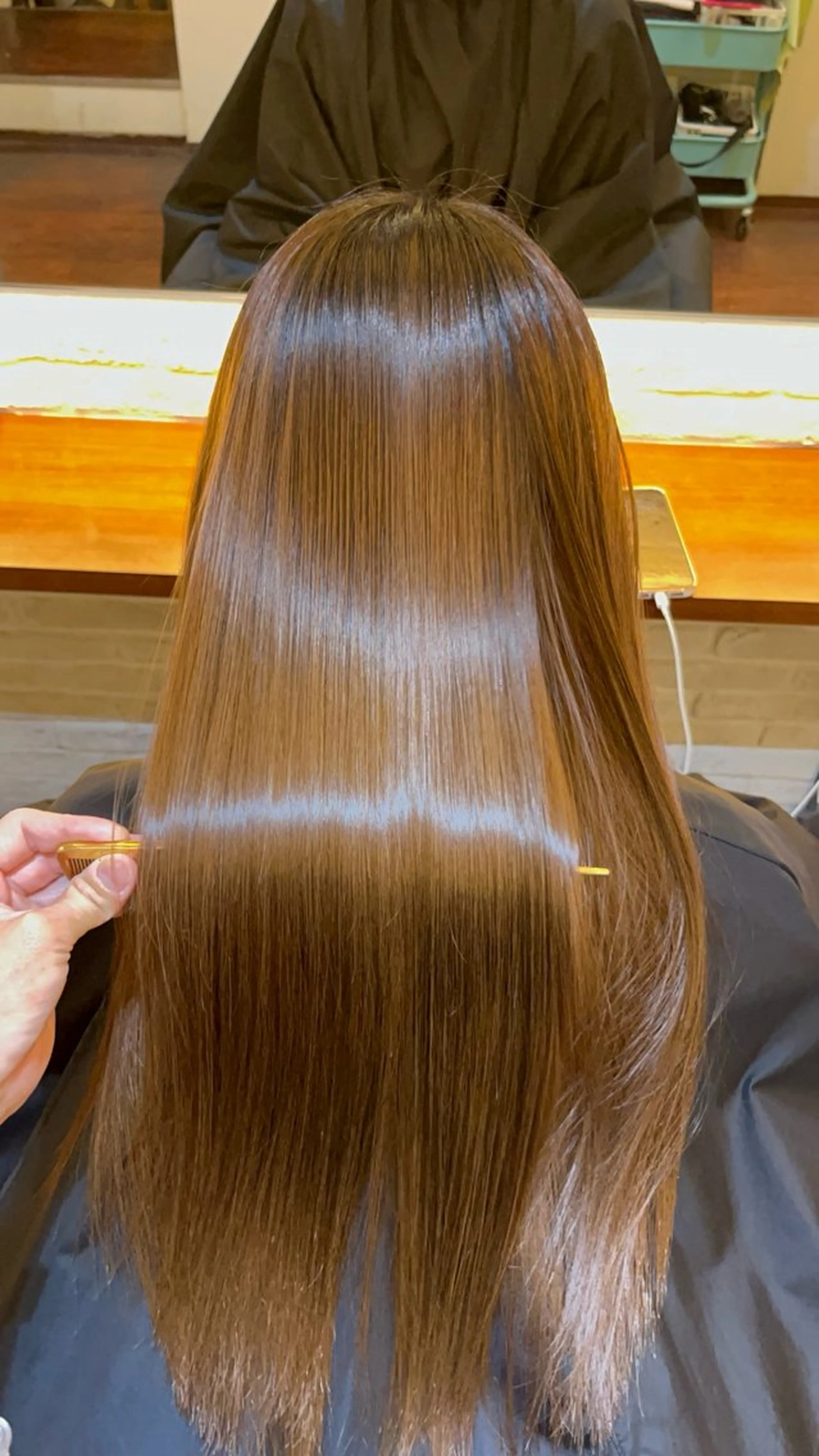 ロング 縮毛矯正 トリートメント CoCooN TAKUMAのヘアスタイル