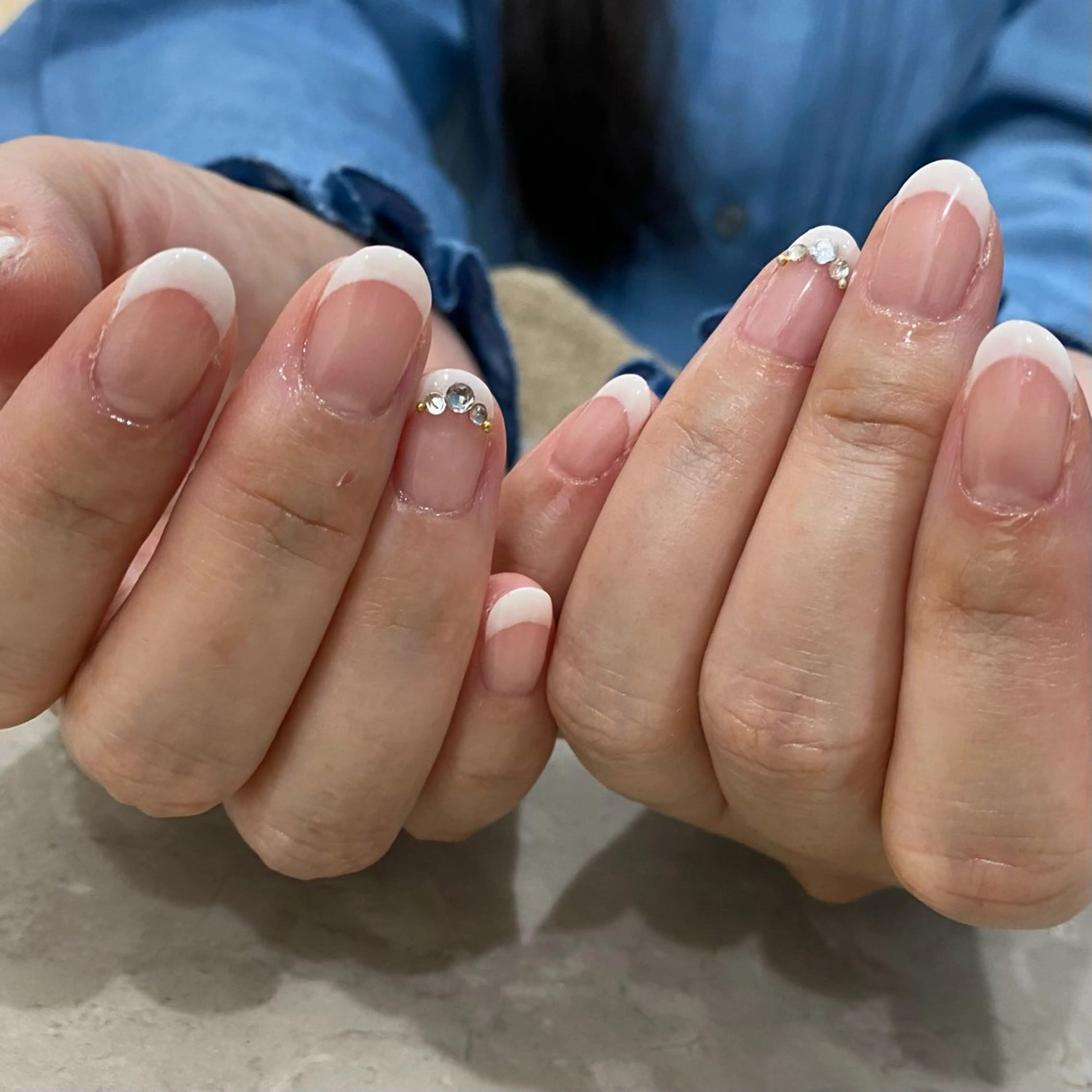 フレンチネイル(オフ代無料/リピーター様可)の写真