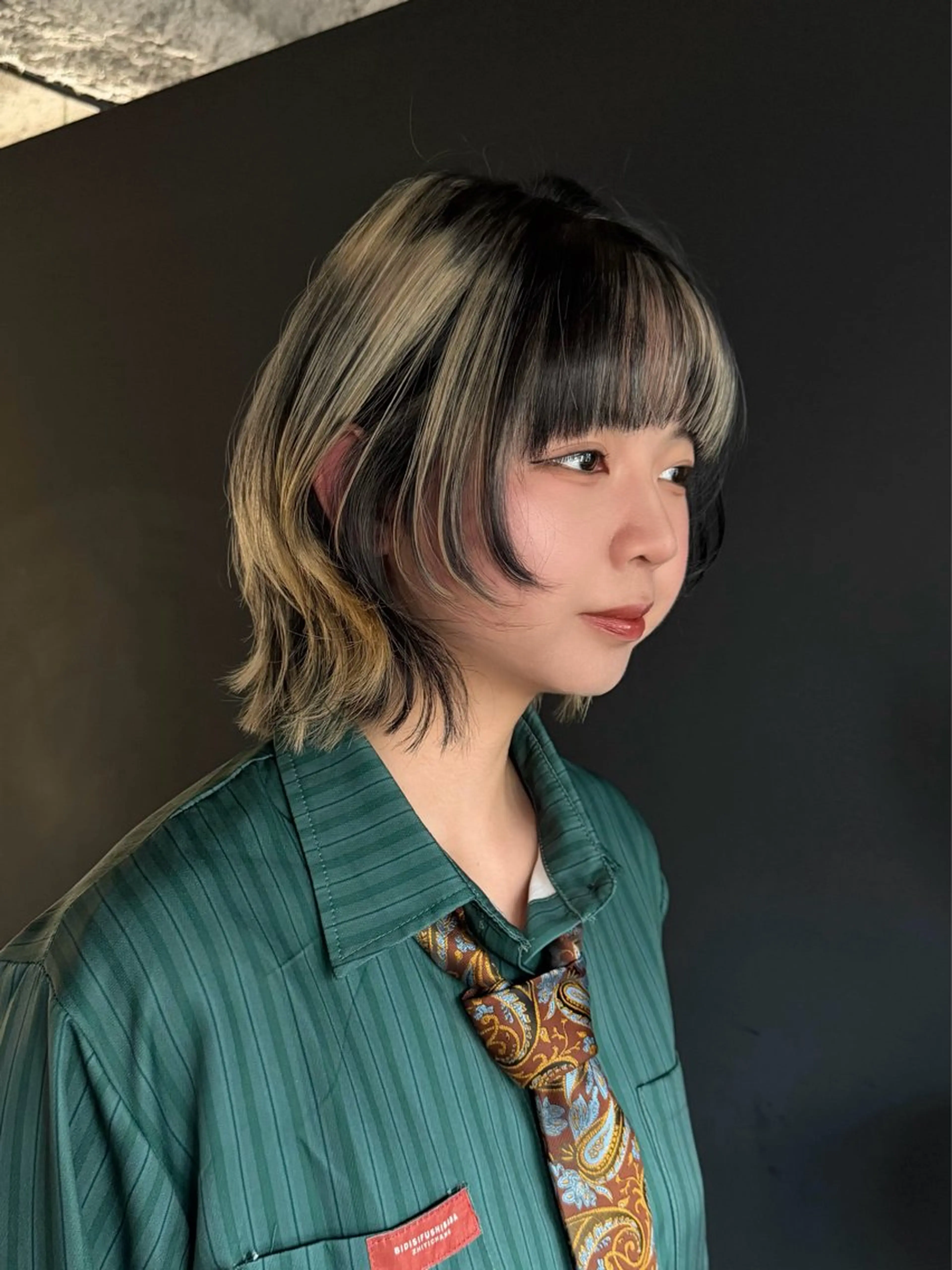 ショート カラー カット ヘアカラー ブリーチ/エクステ/ 新宿/アリルのヘアスタイル