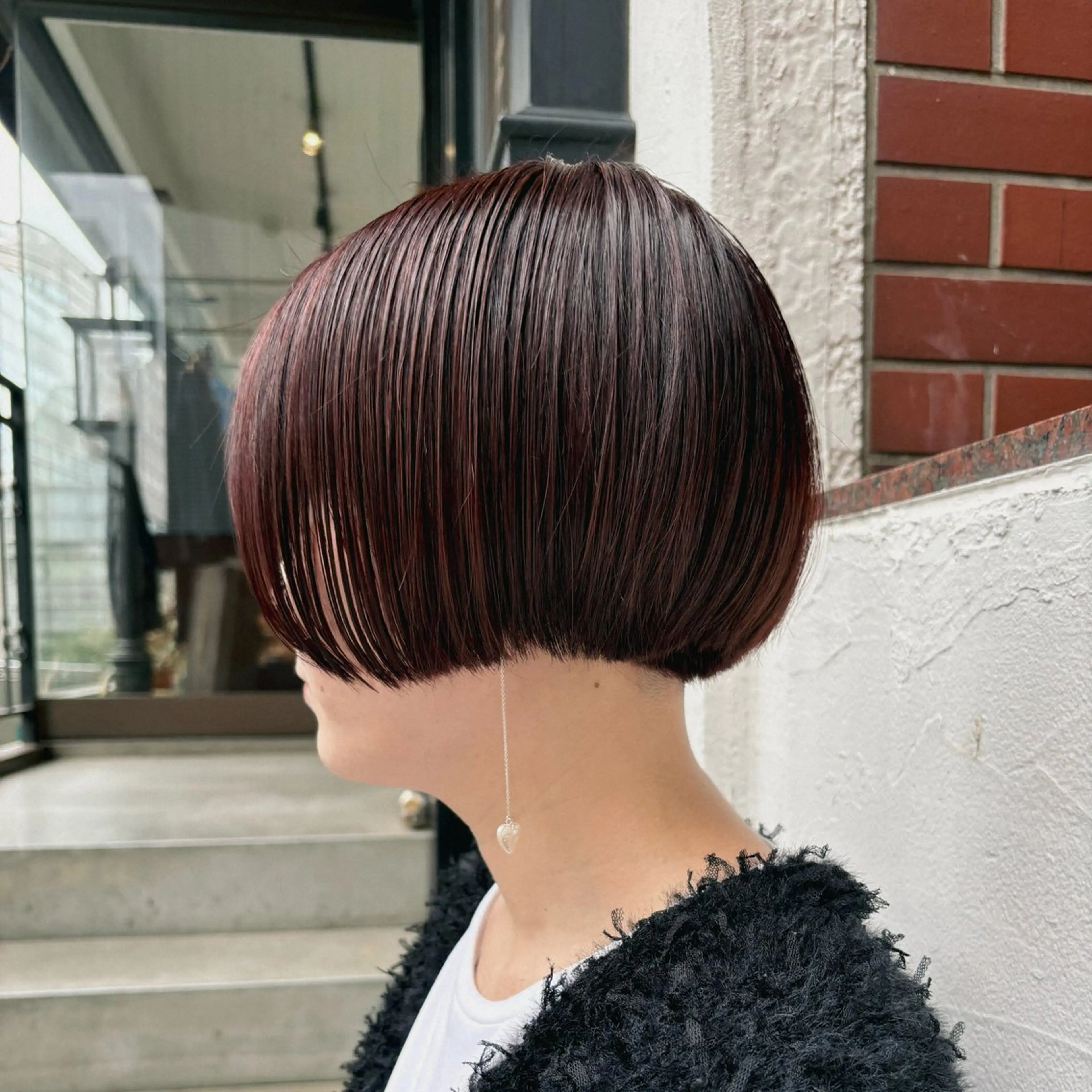 ショート カット ヘアカラー トリートメント BANKSIA ボブ専門/草野明郎のヘアスタイル