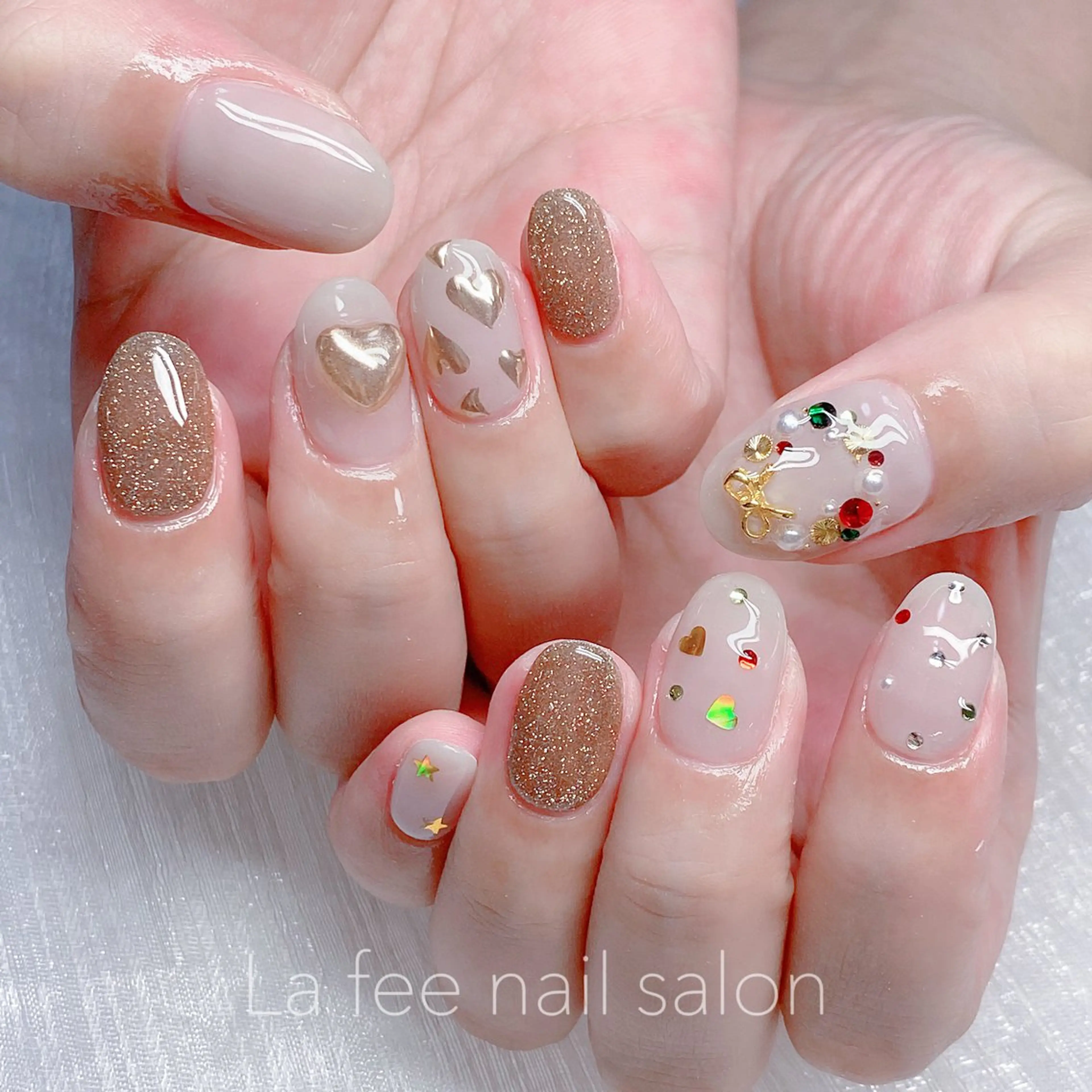 ネイル ハンドネイル ハンドケア La feeのネイルデザイン