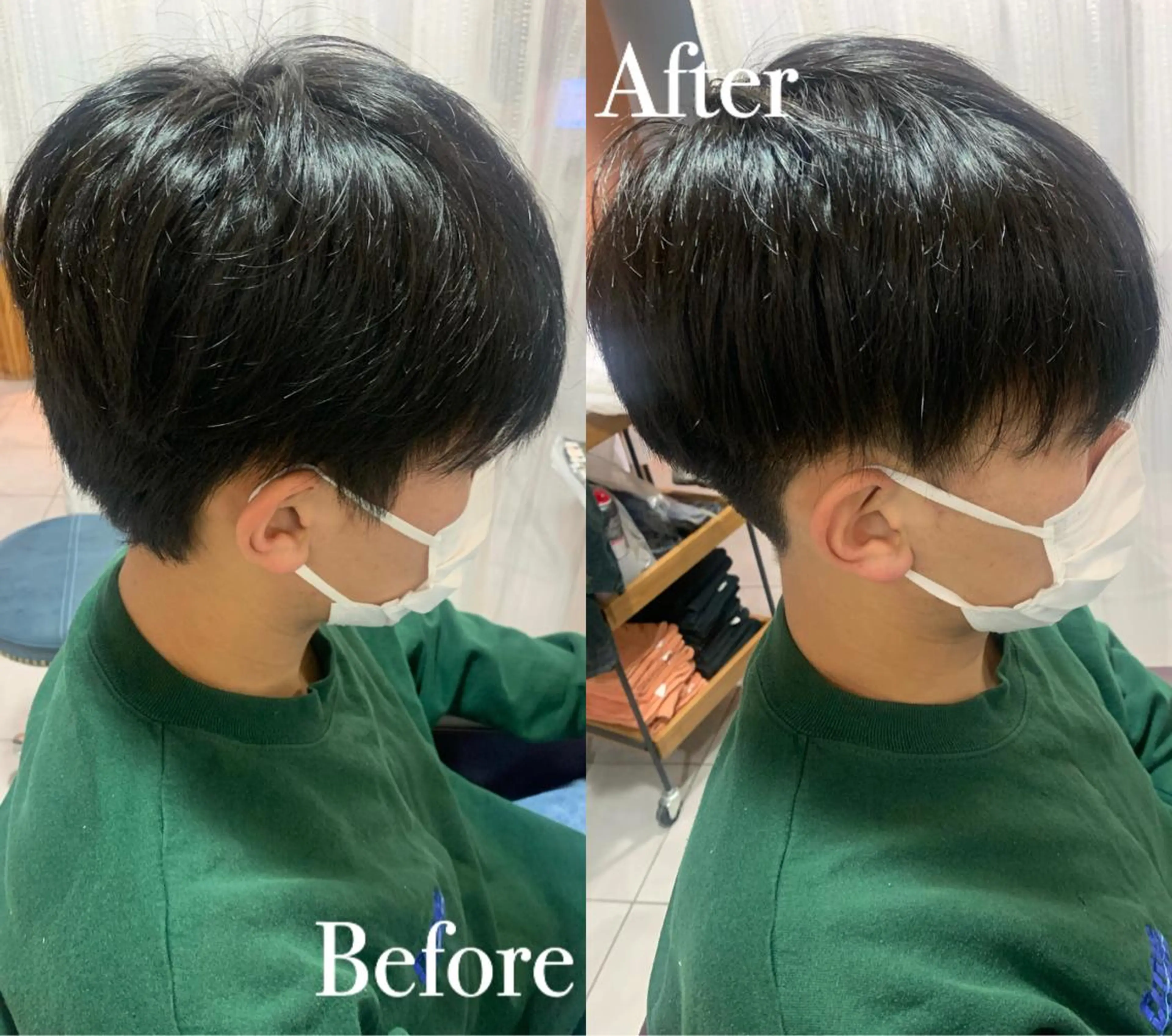 メンズ 傷ませない縮毛矯正／ 吉岡 美江のヘアスタイル