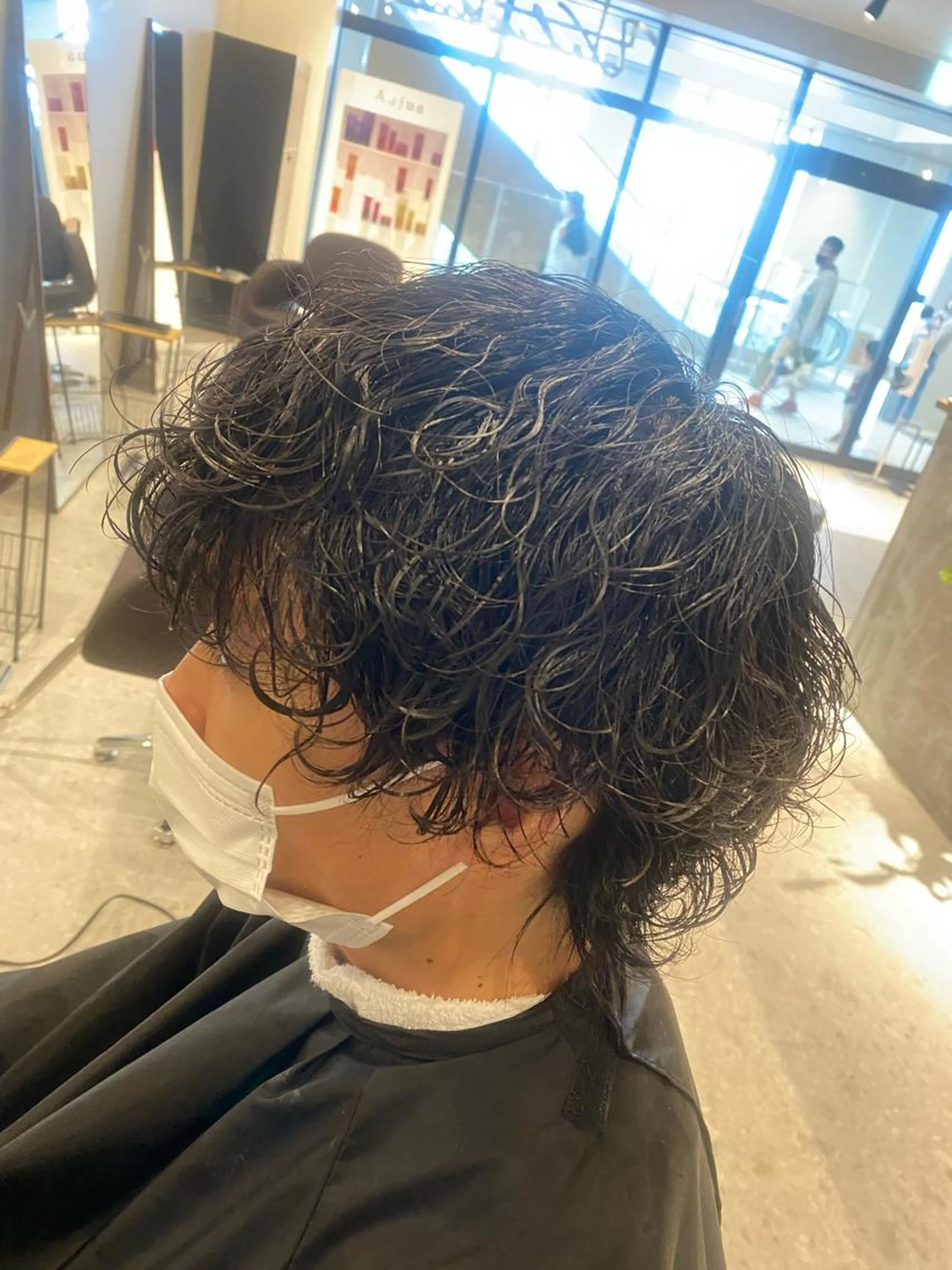 【メンズ限定】カット+スパイラルor波パーマ+ショートヘッドスパの写真