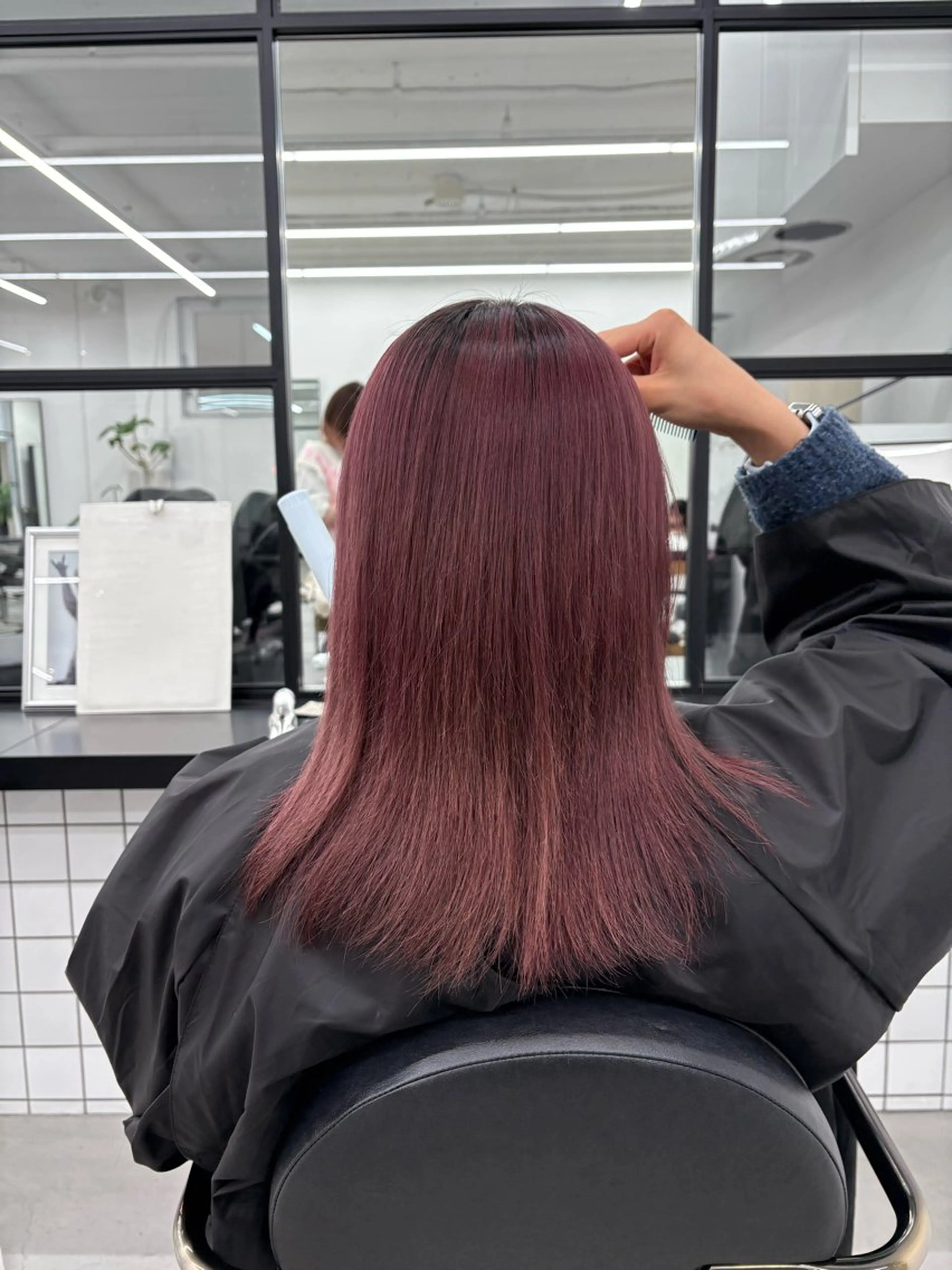 ミディアム ヘアカラー 🌟ゆりあ🌟 JILLSTUDIOのヘアスタイル