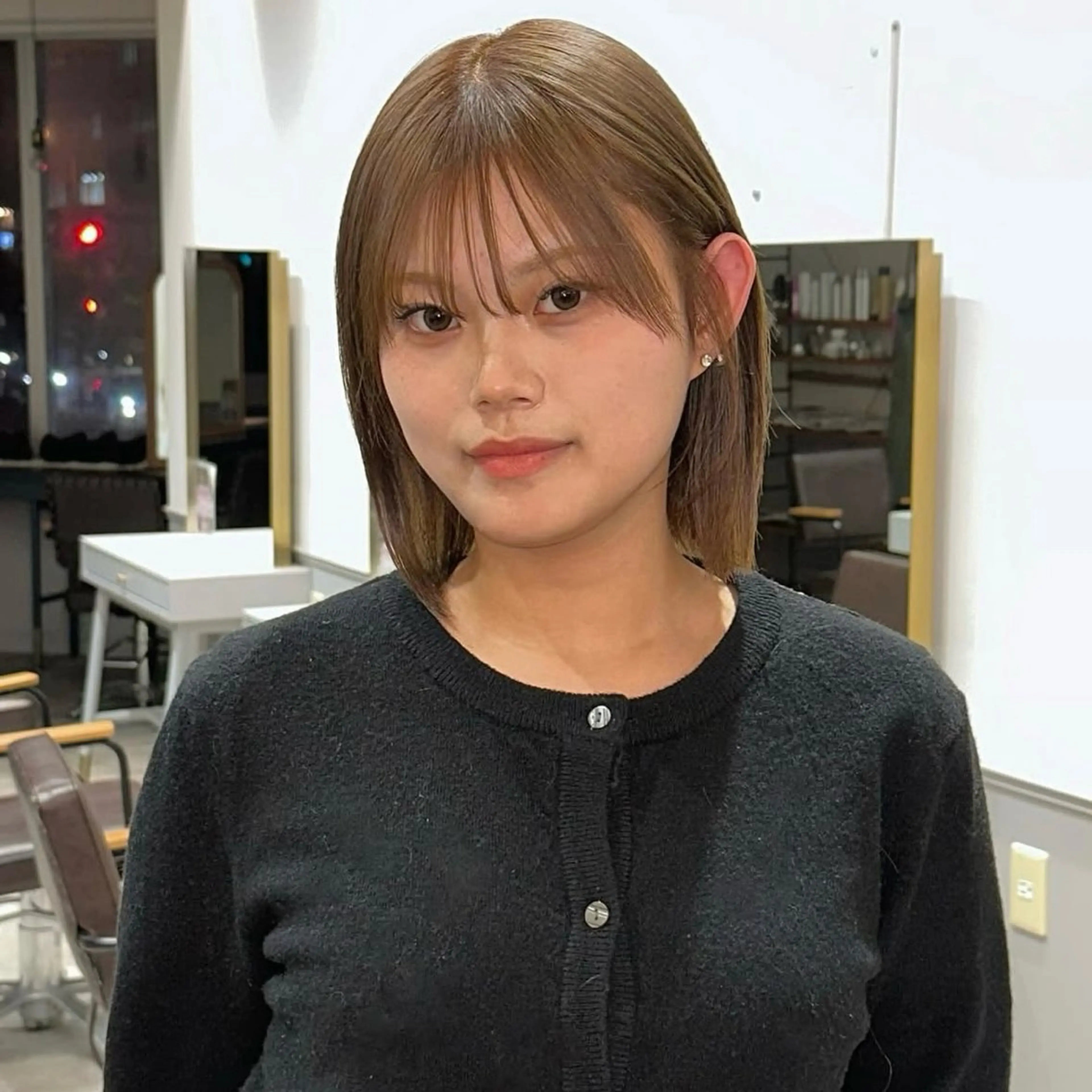 ブリーチリタッチ+オンカラー+2工程トリートメント【透明感ベージュカラー得意です🍀💝】※注意事項☑︎の写真