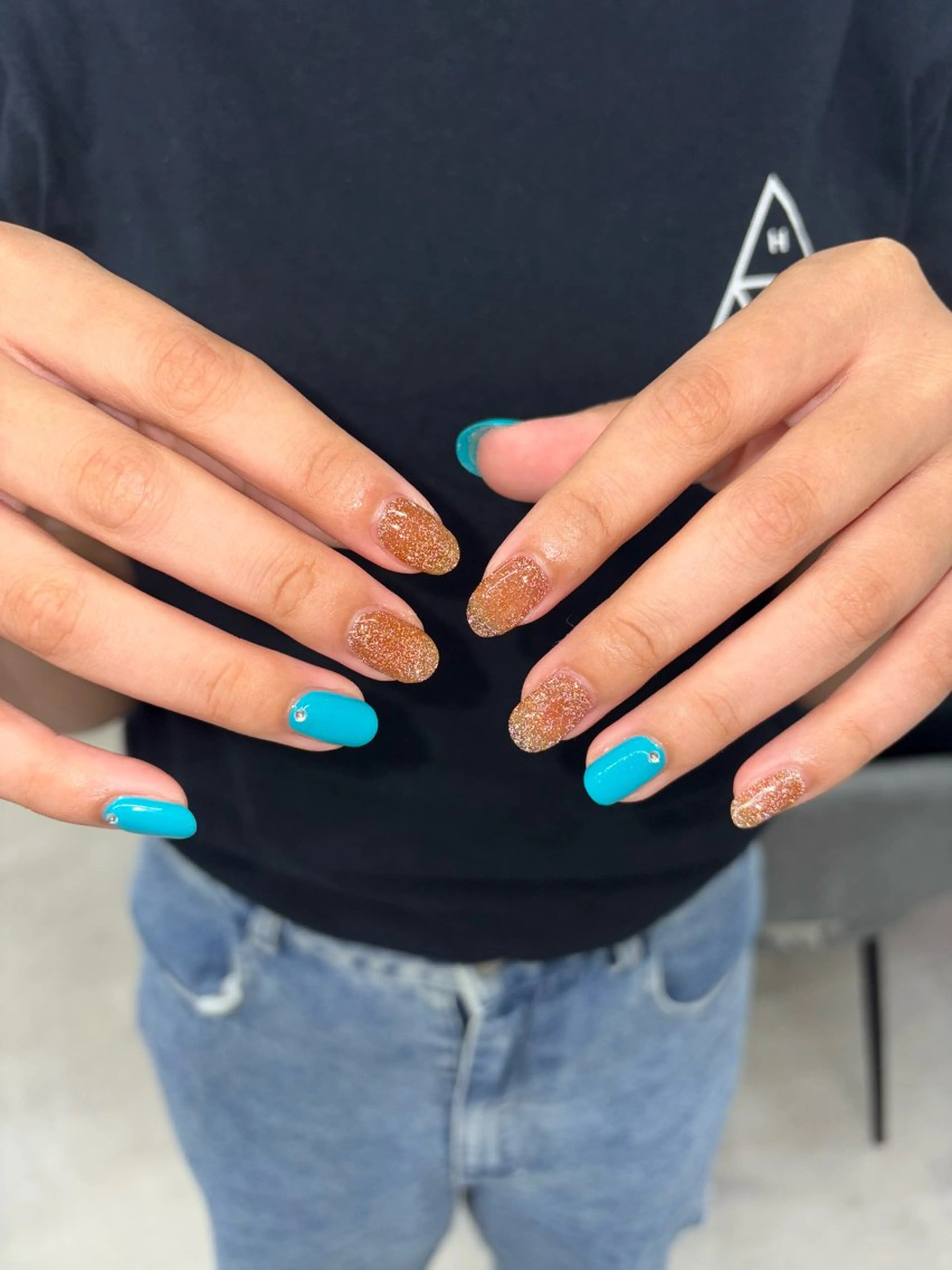 ネイル ハンドネイル yuria 🎀海外ネイル🌺のネイルデザイン