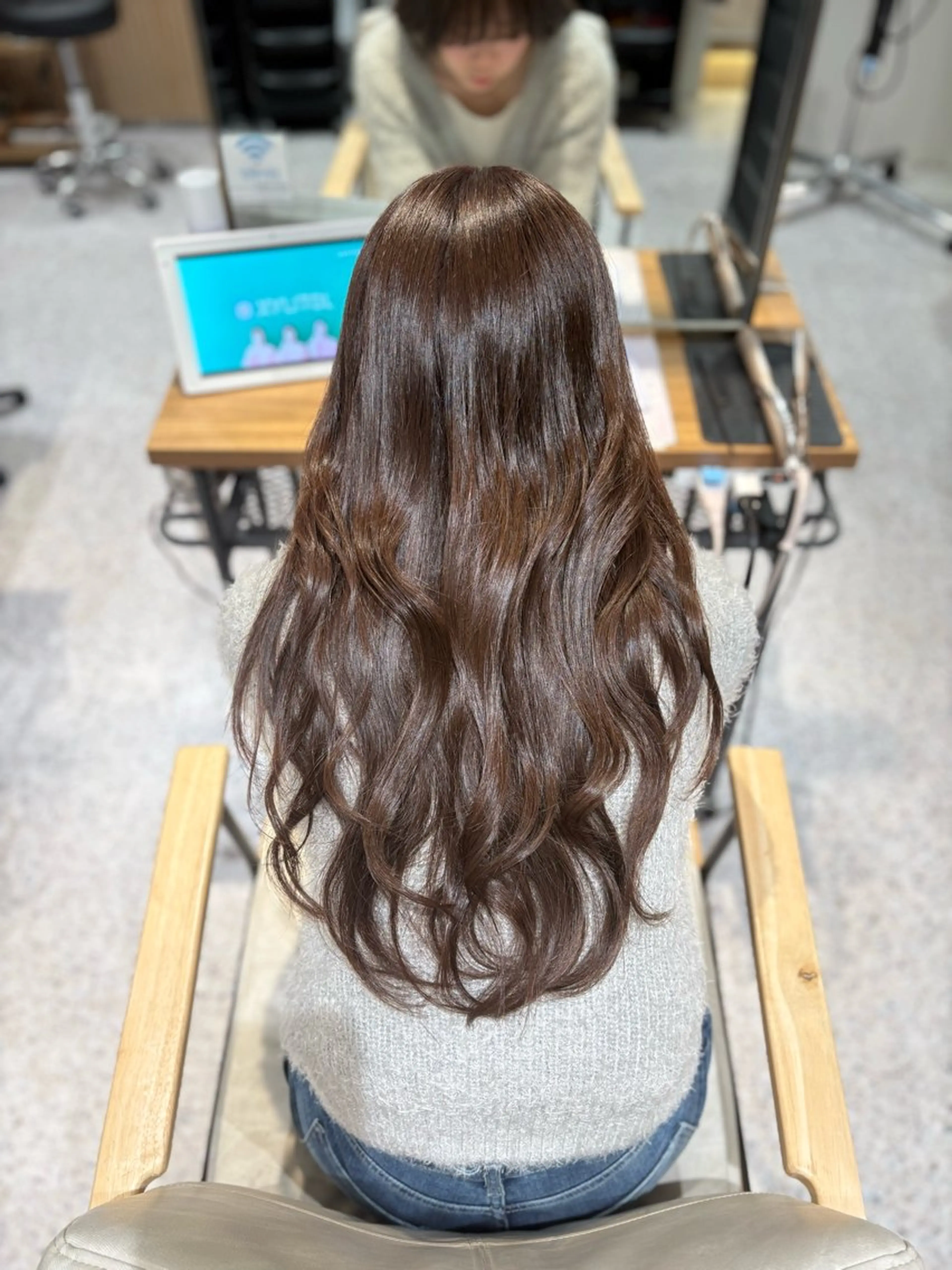 ロング カラー ヘアカラー ブリーチ/マツエク 𝓡𝓲𝓷🫧のマツエク・マツパデザイン