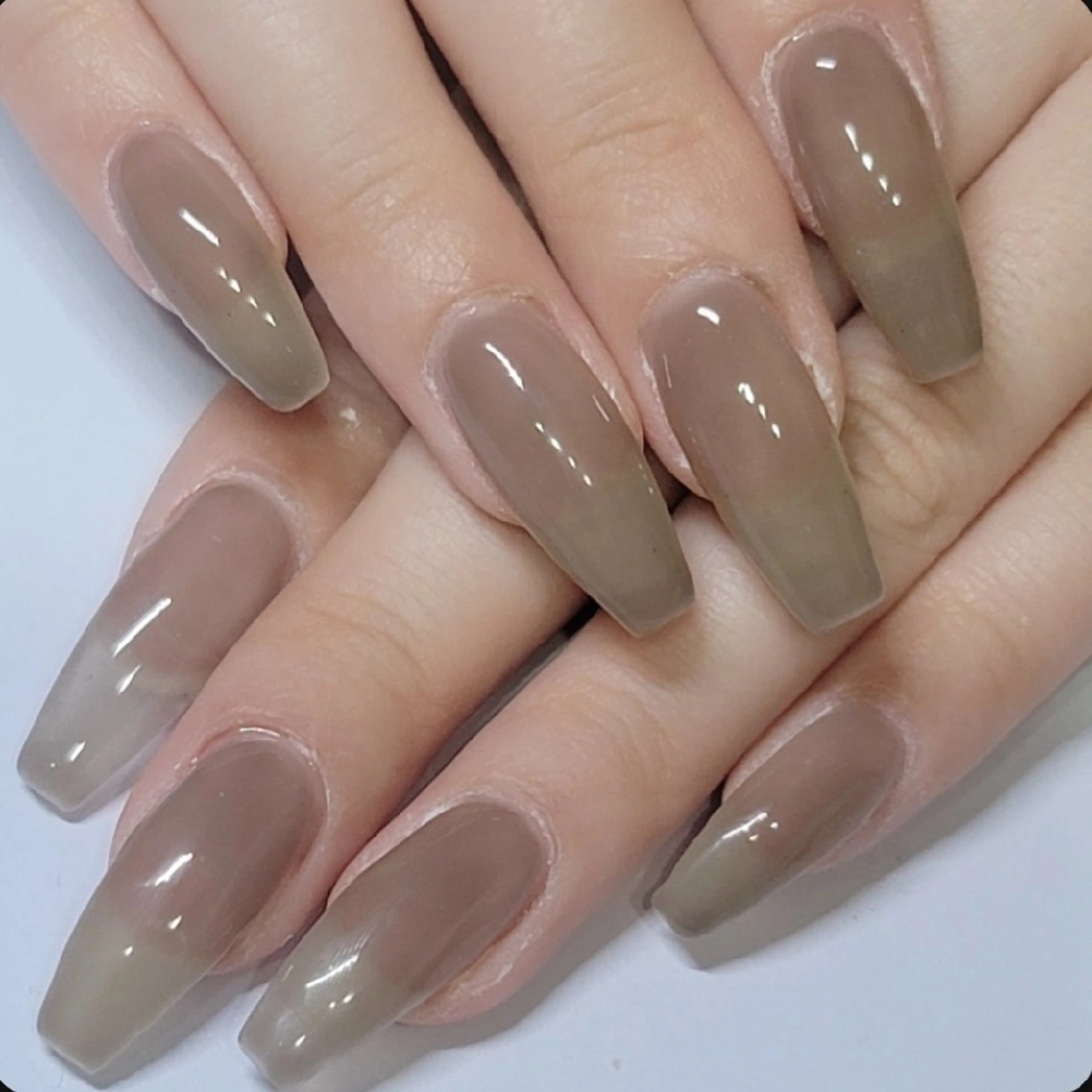 ネイル ワンカラーネイル ハンドネイル よしだ ひろきのネイルデザイン