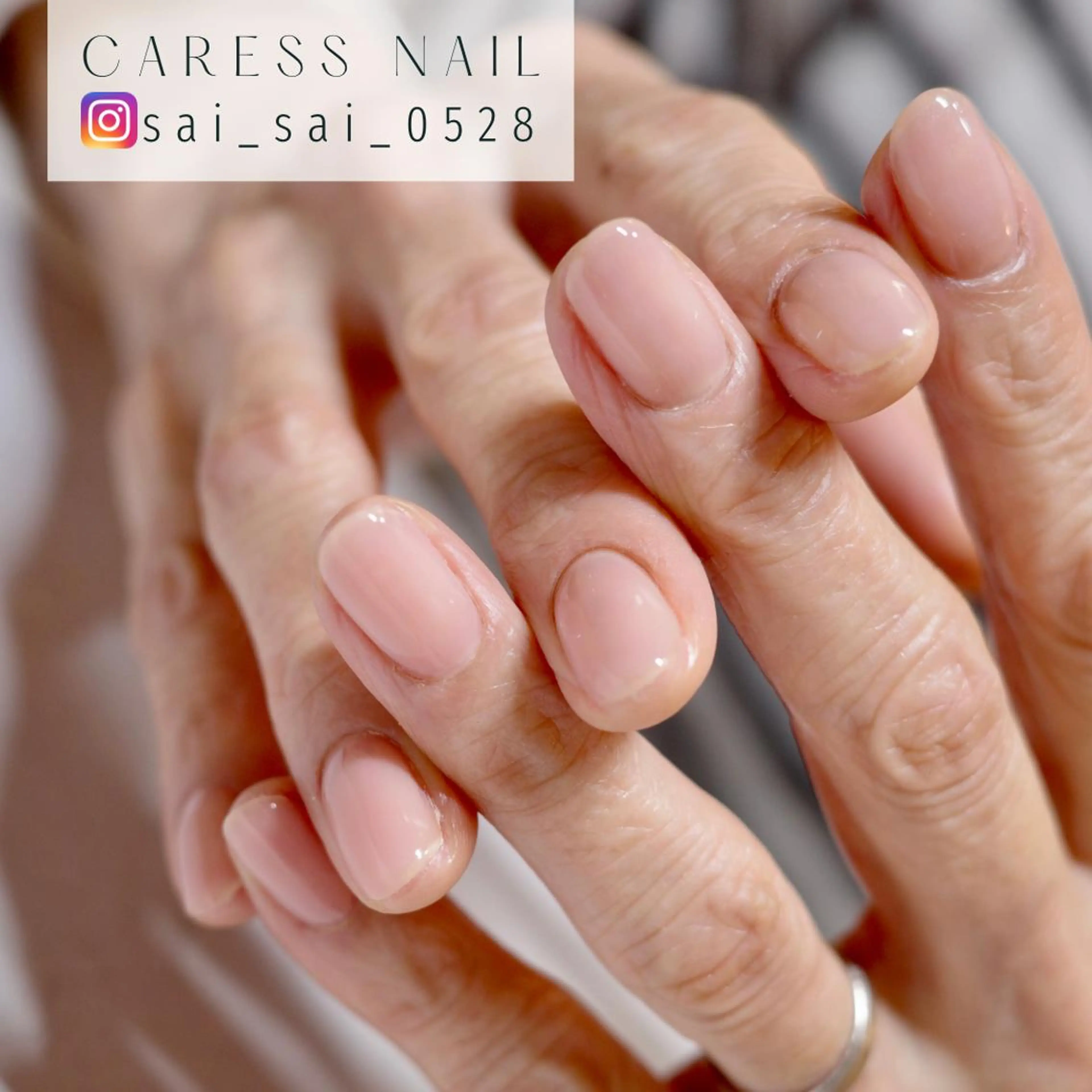 ネイル ハンドネイル caress  nail カレスネイル　代々木上原所属・カレスネイル さいのネイルデザイン