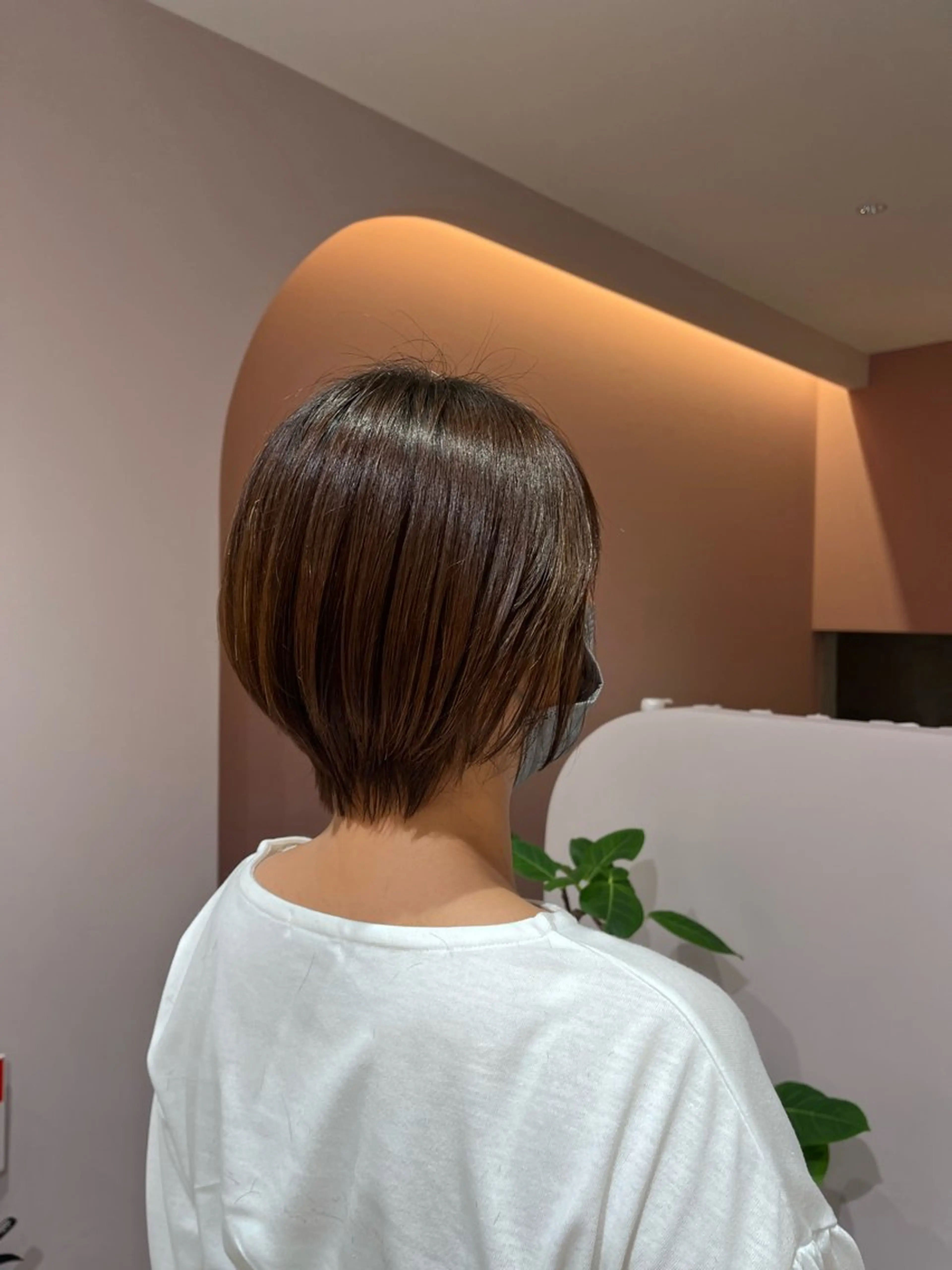 ショート Rosierbleu 道正のヘアスタイル