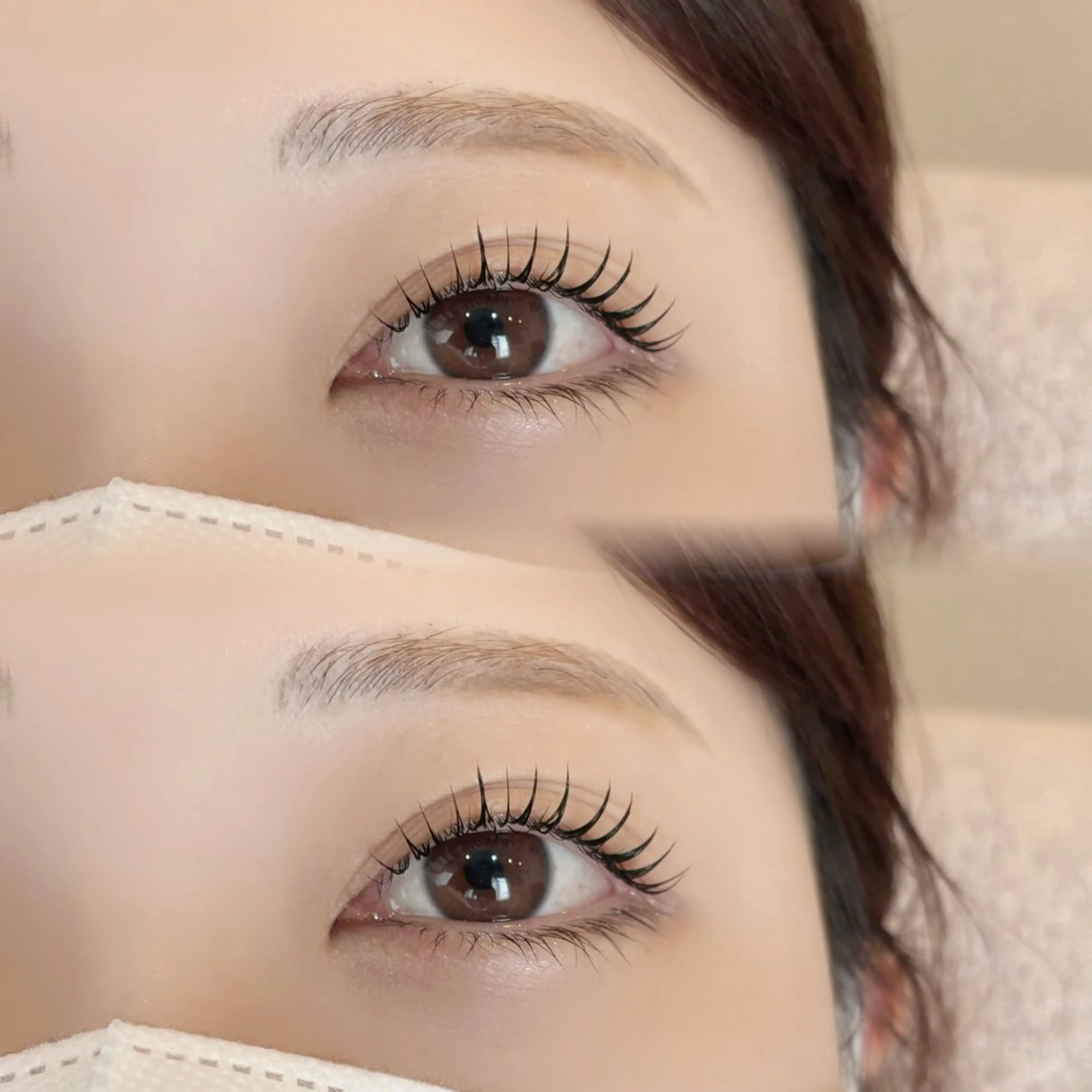 まつ毛パーマ(仕上げコーティング付き🌙)☆エクステオフ有りの場合メッセージでお伝えくださいの写真