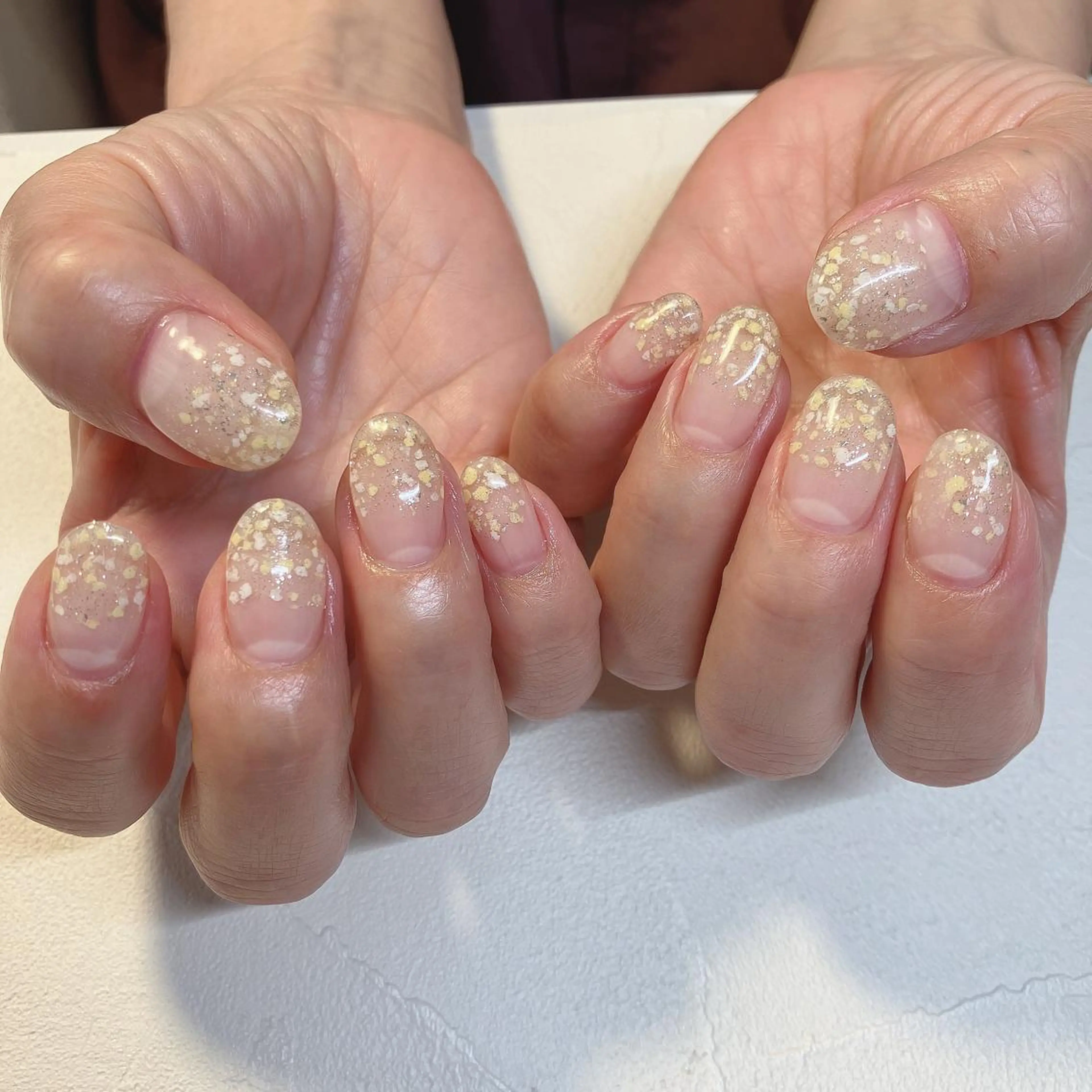 ネイル ラメ(グリッター) ハンドネイル nails 🎀meのネイルデザイン