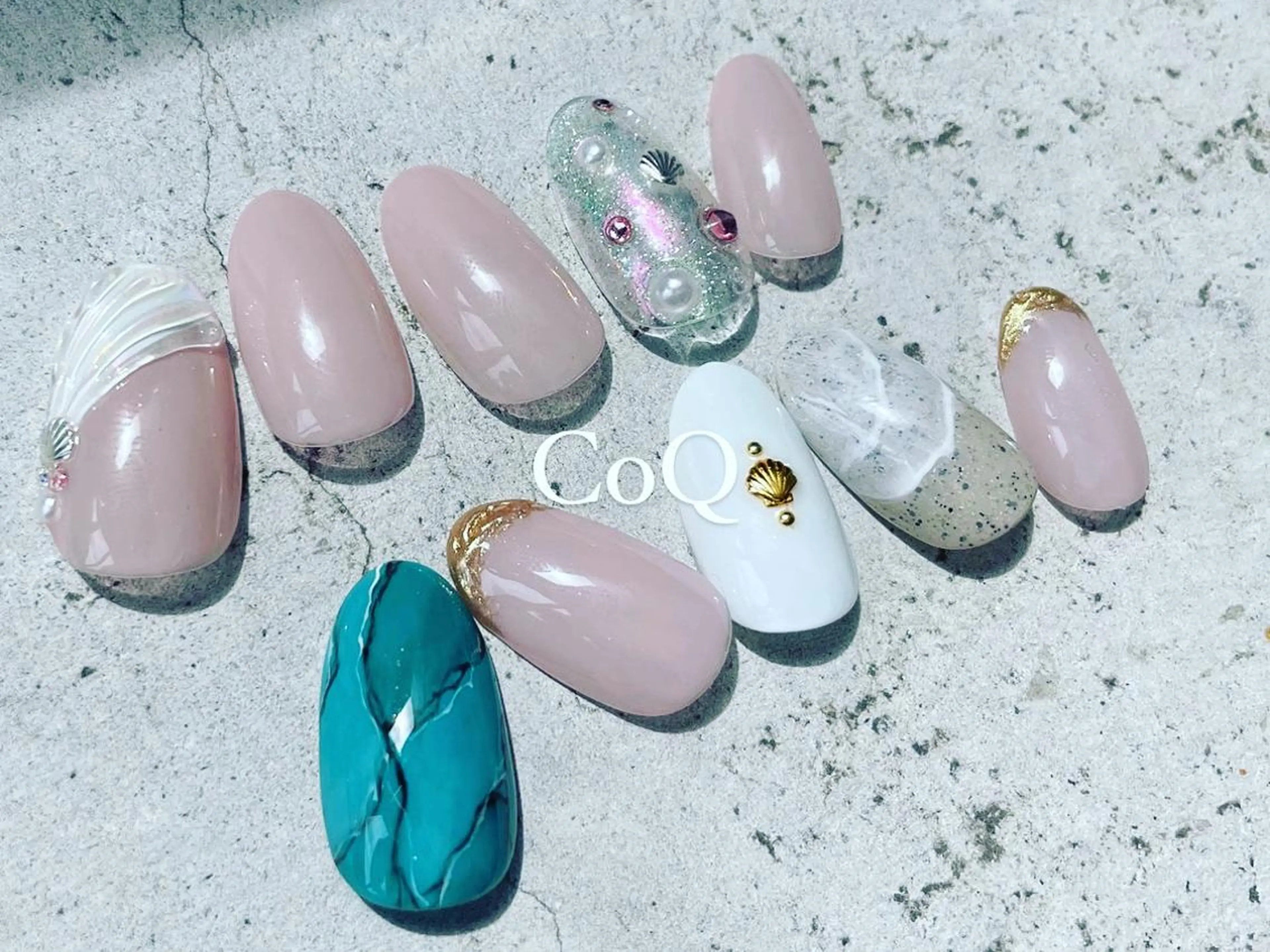 ネイル ハンドネイル nail salon Aymのネイルデザイン