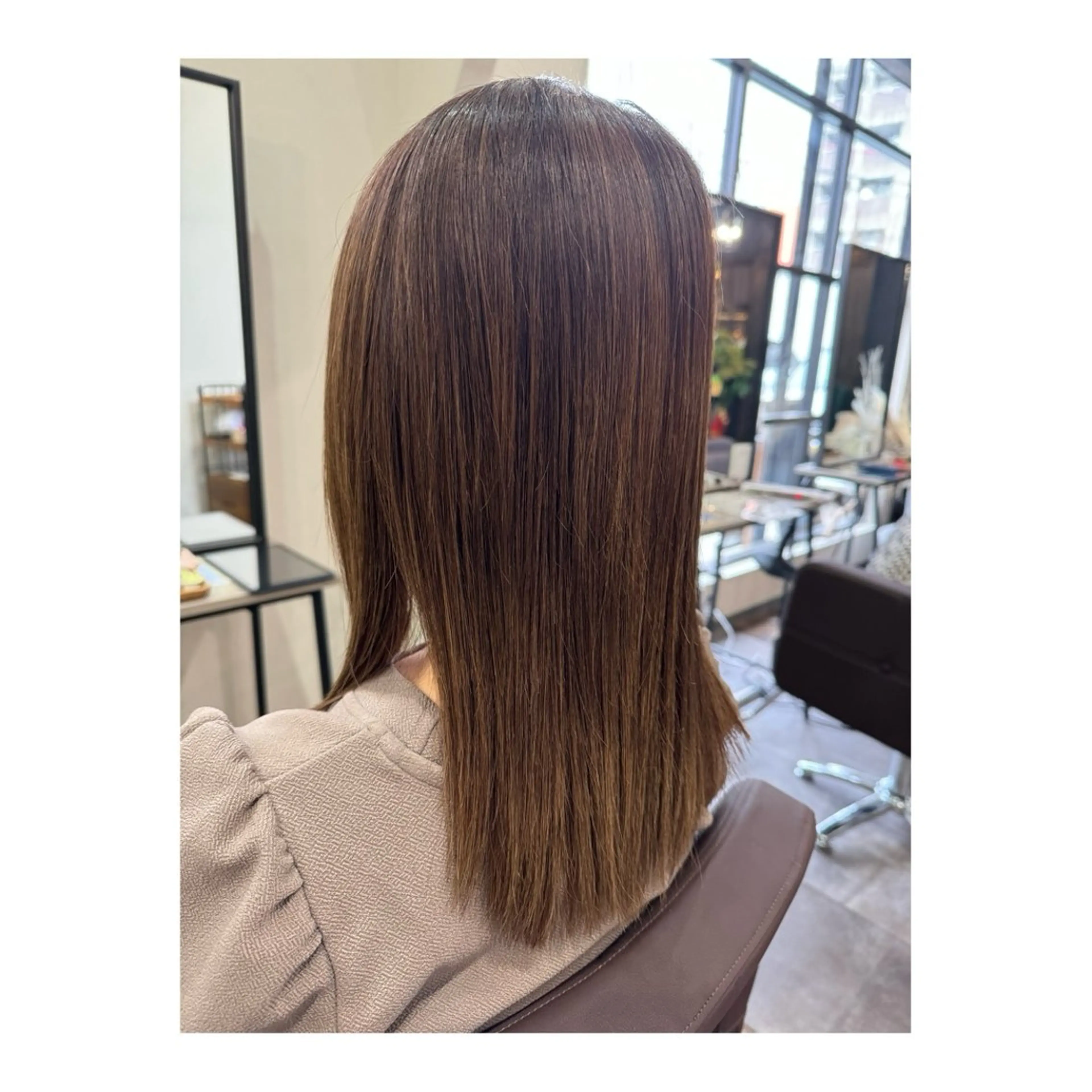 ✨🌈【髪質改善】カット+ 【輝髪】髪質改善縮毛矯正 +バイカルテトリートメントの写真