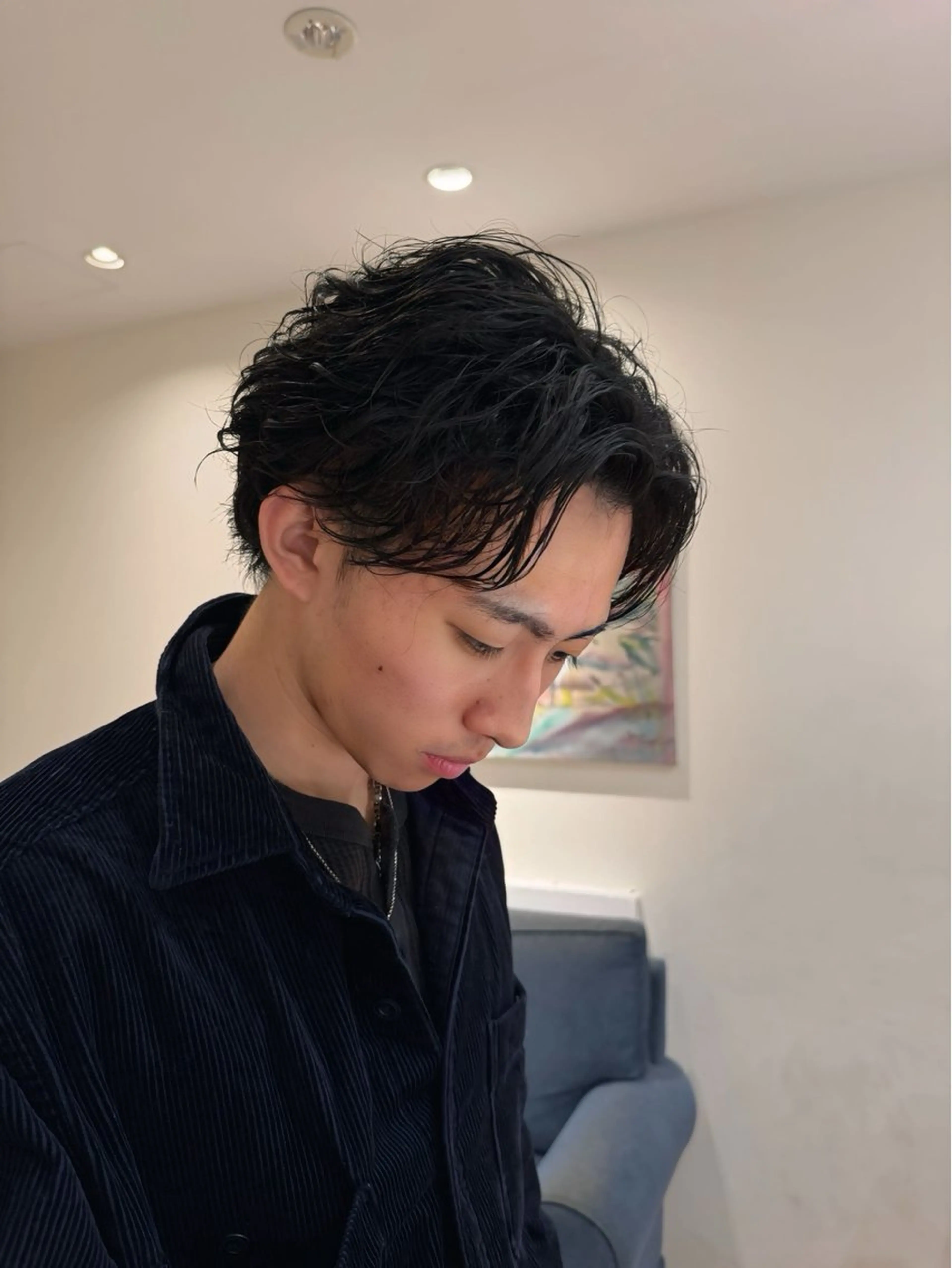 パーマ LONESS  GINZA所属・佐藤 天真のヘアスタイル