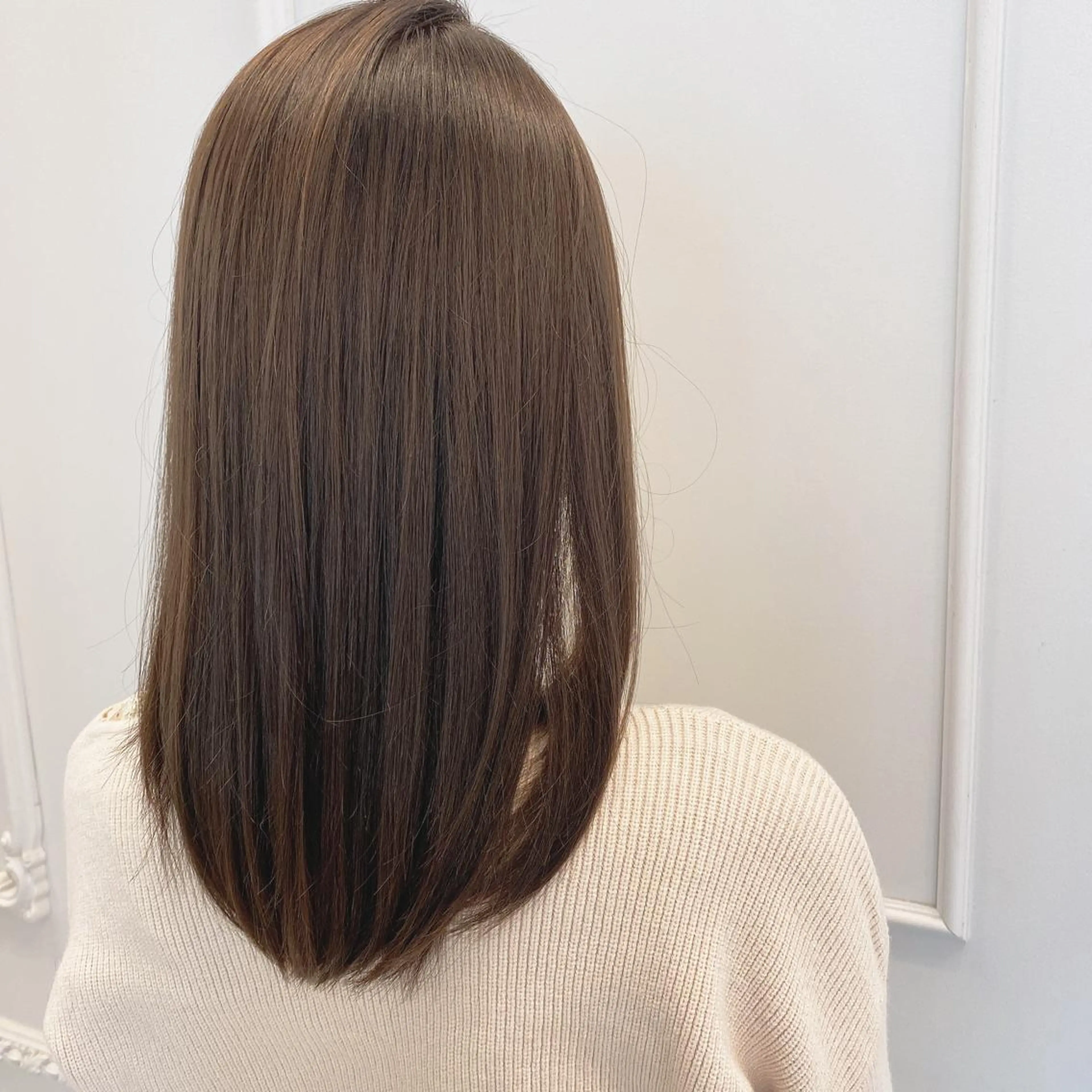 セミロング カット 縮毛矯正 トリートメント ✨美髪エステ✨ 佐々木みなみのヘアスタイル