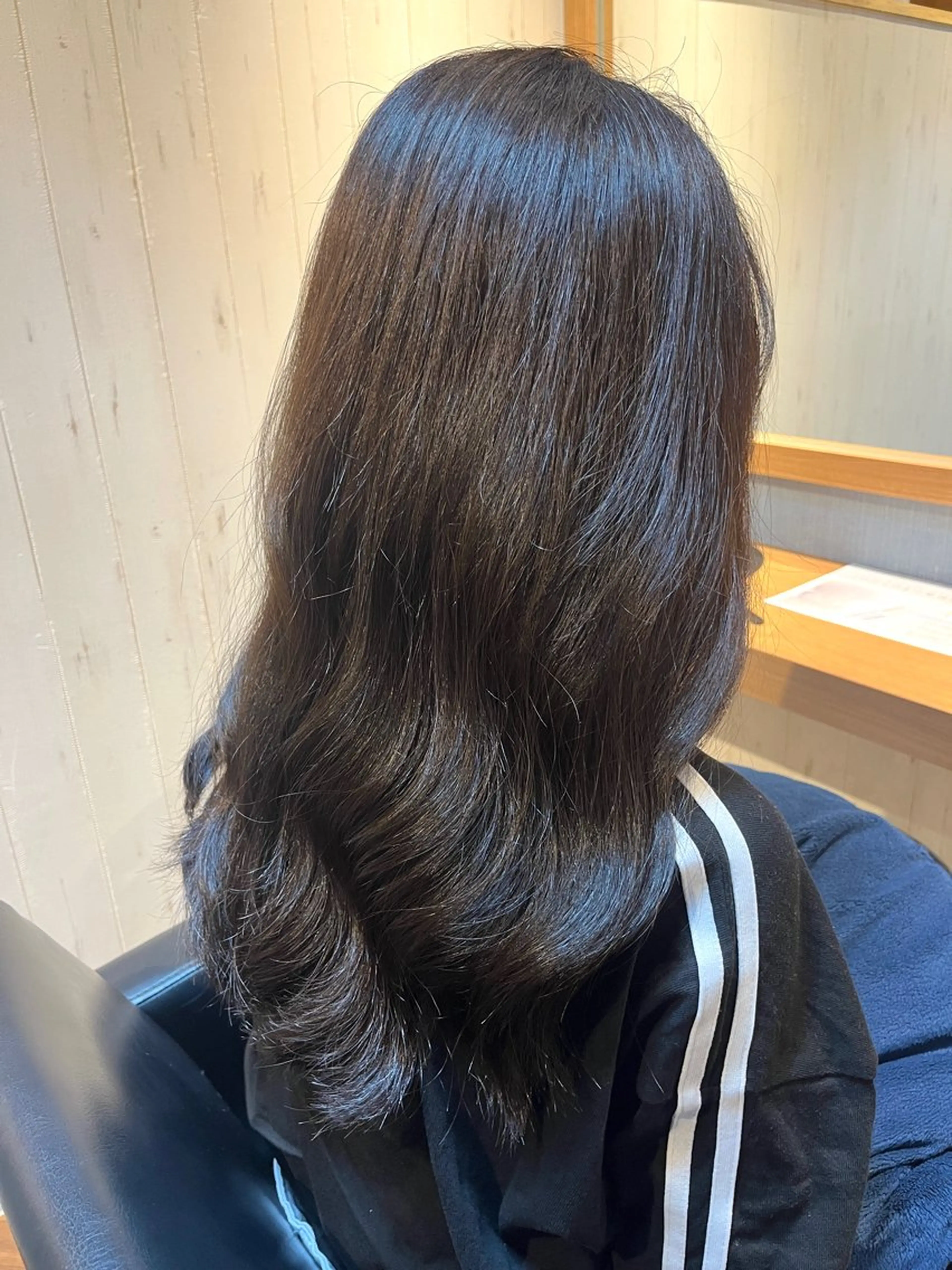 ロング 韓国風ヘア ロング 神野 楓のヘアスタイル