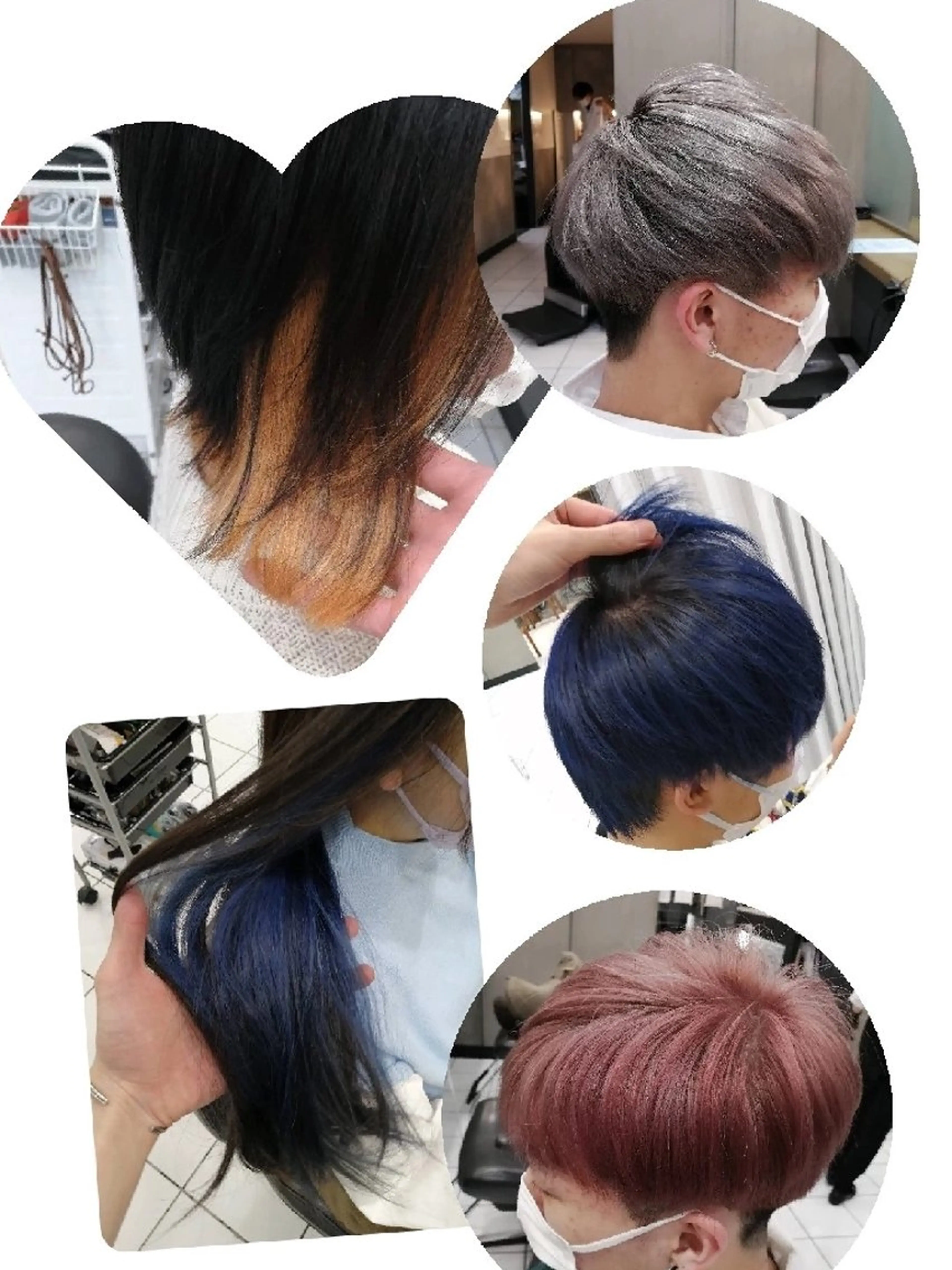 カラー D/i所属・D/i |Y/no. 〈夜スパ17時〜〉のヘアスタイル