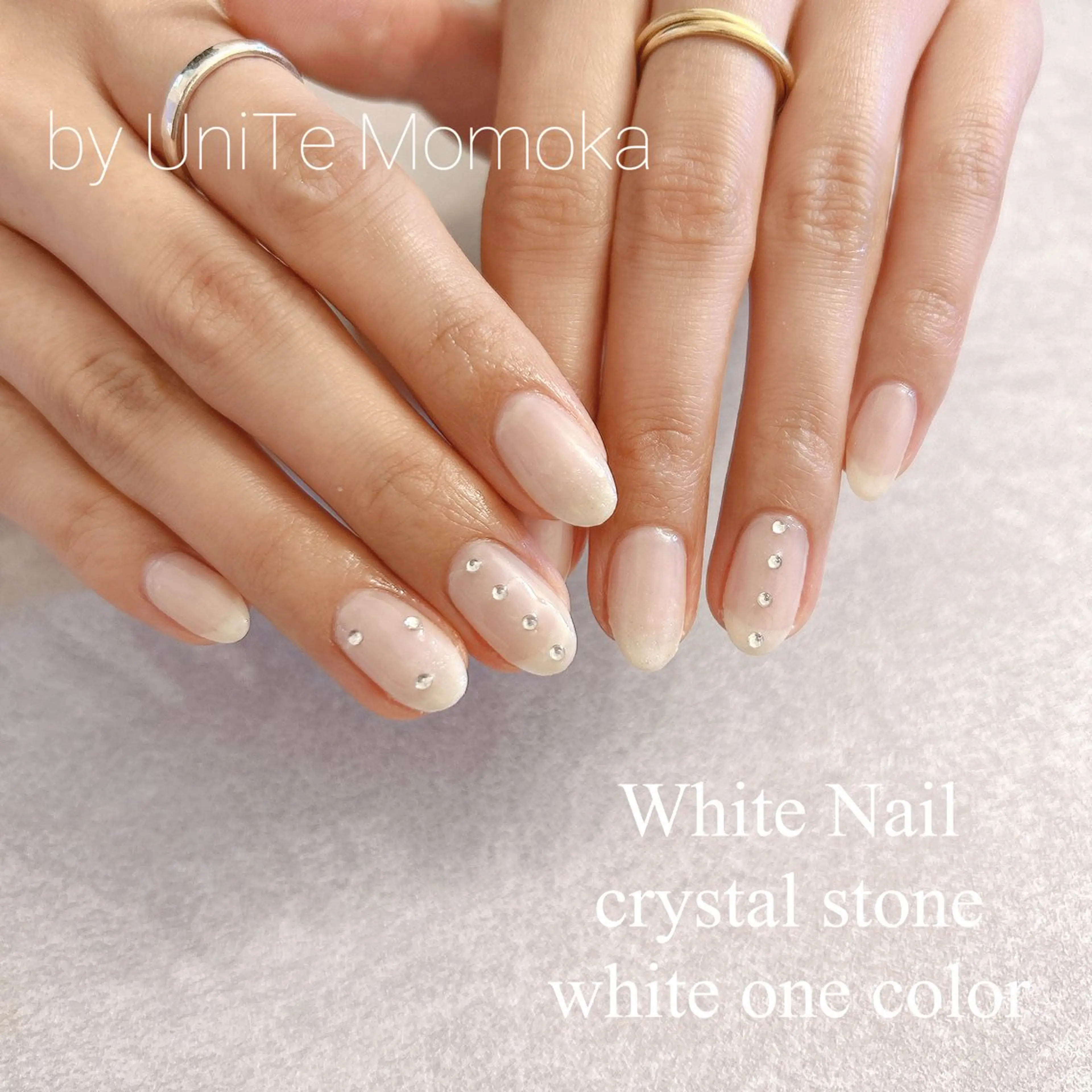 ネイル ストーンネイル momoka_nails所属・Momo nailsalonのネイルデザイン